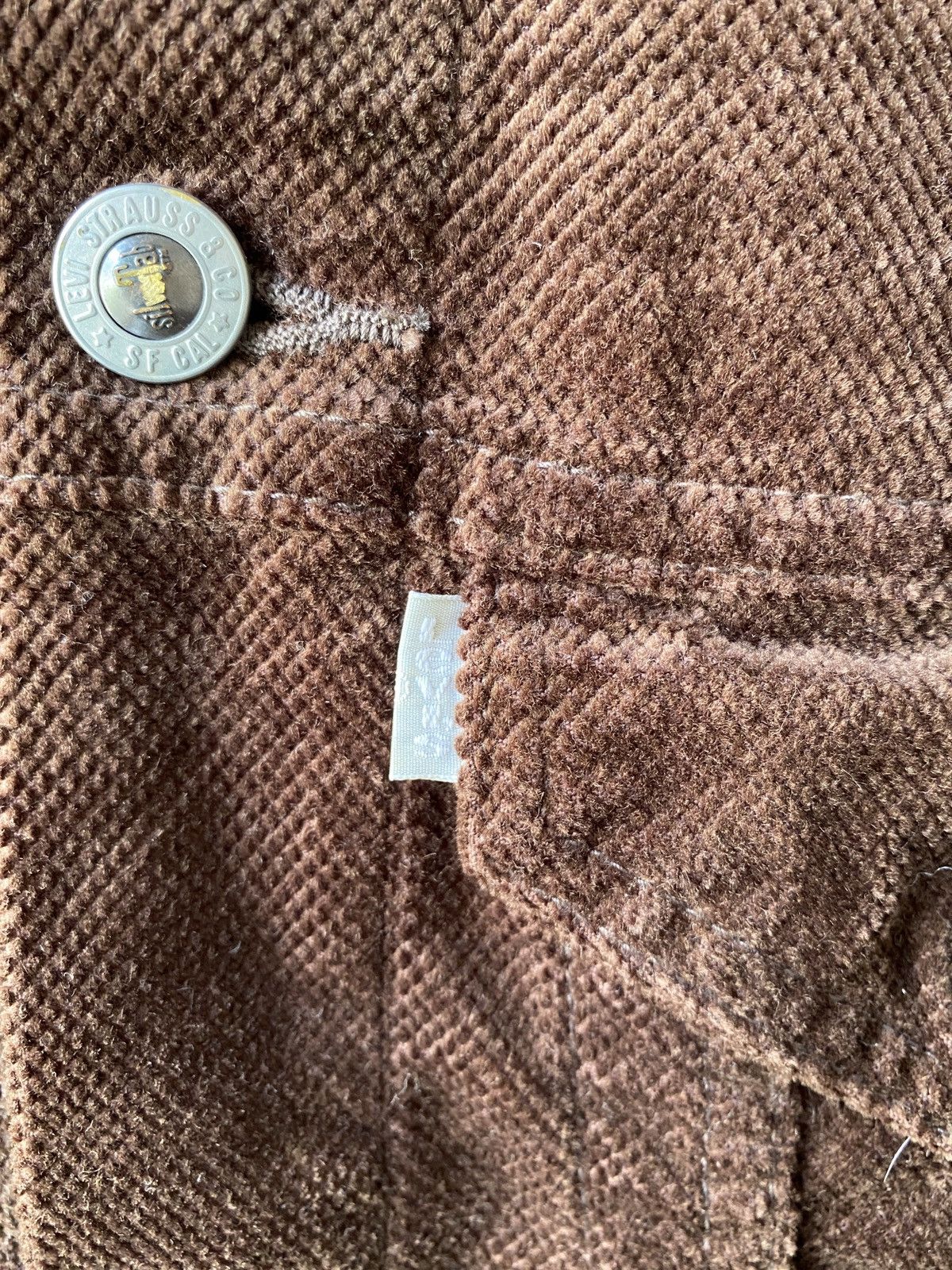 Levi's Vintage Clothing Vintage Levis Silver Tab Corduroy Jacket Size US S / EU 44-46 / 1 - 11 Thumbnail