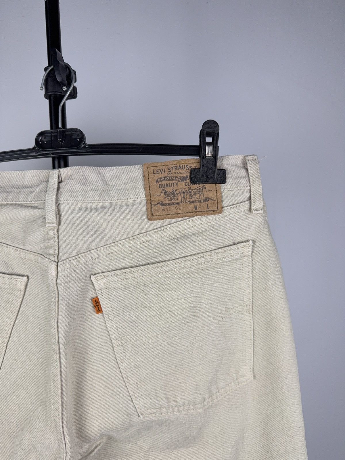 Levi's Vintage 90s 615 Orange Tab Western Levi’s Jeans Denim Jeans Size US 35 - 15 Thumbnail