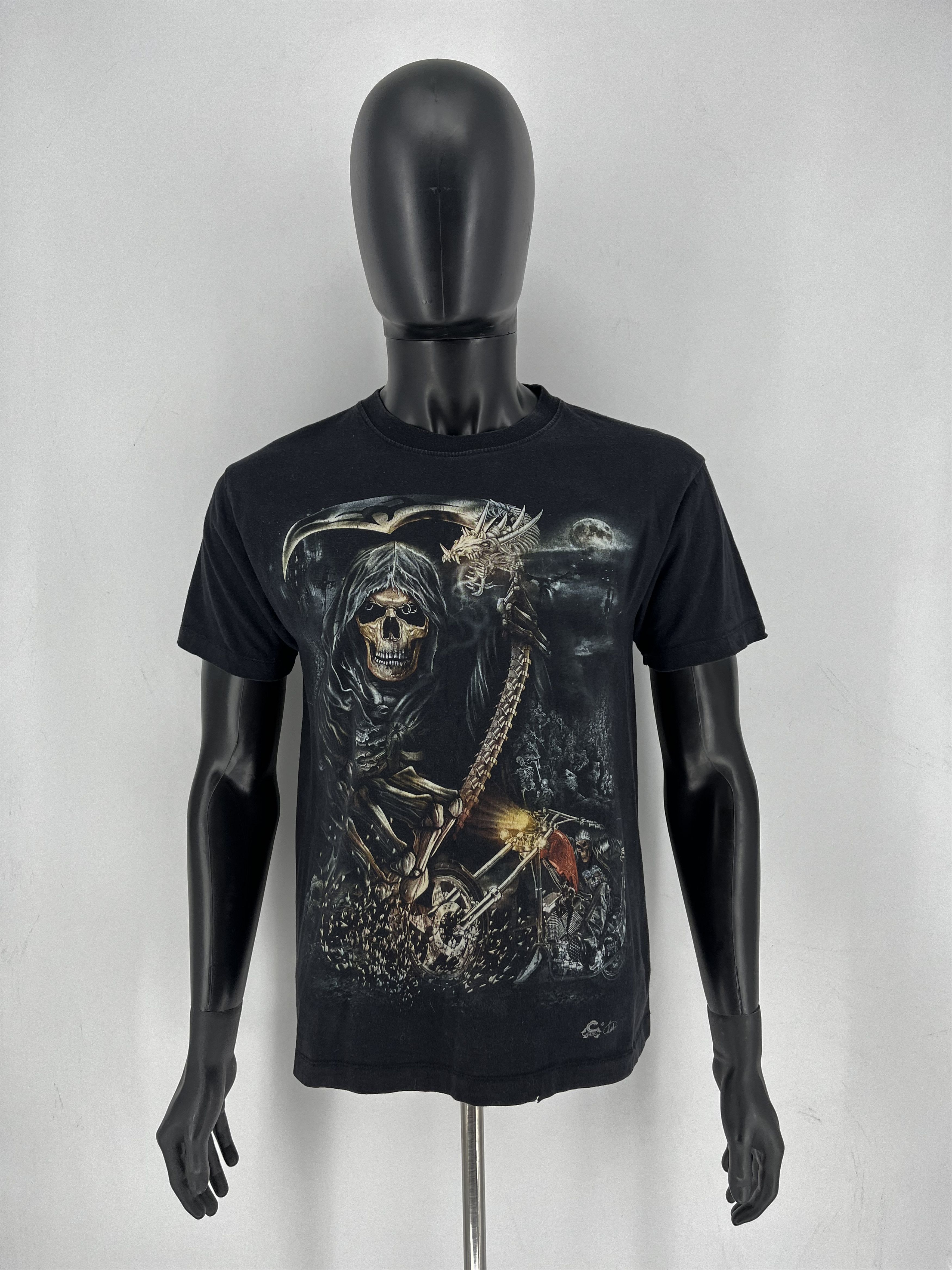 Band Tees Vintage Spiral Wild T Shirt Tee Skull Big Logo Baggy 90s Size US M / EU 48-50 / 2 - 3 Thumbnail