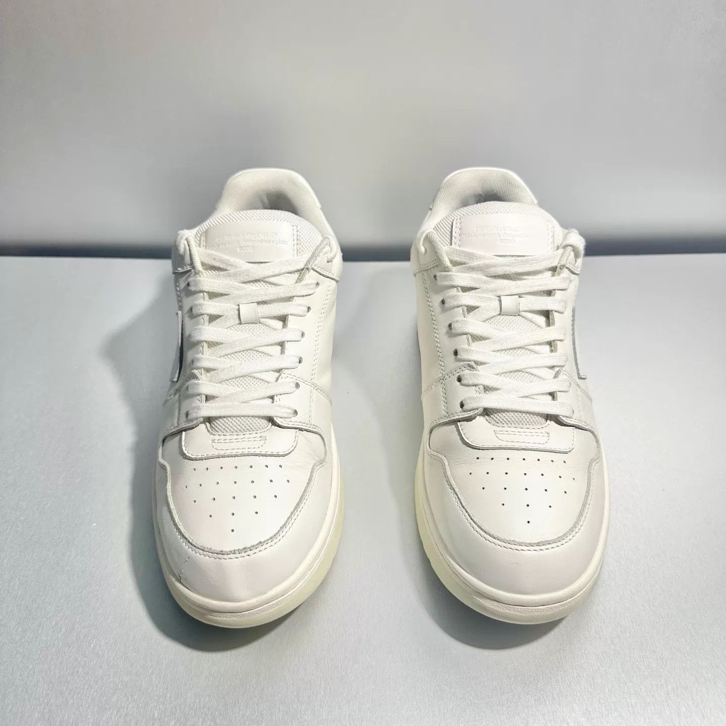 Off-White Off-White pure white low-top sneakers 44 EU like new Size US 11 / EU 44 - 2 Thumbnail