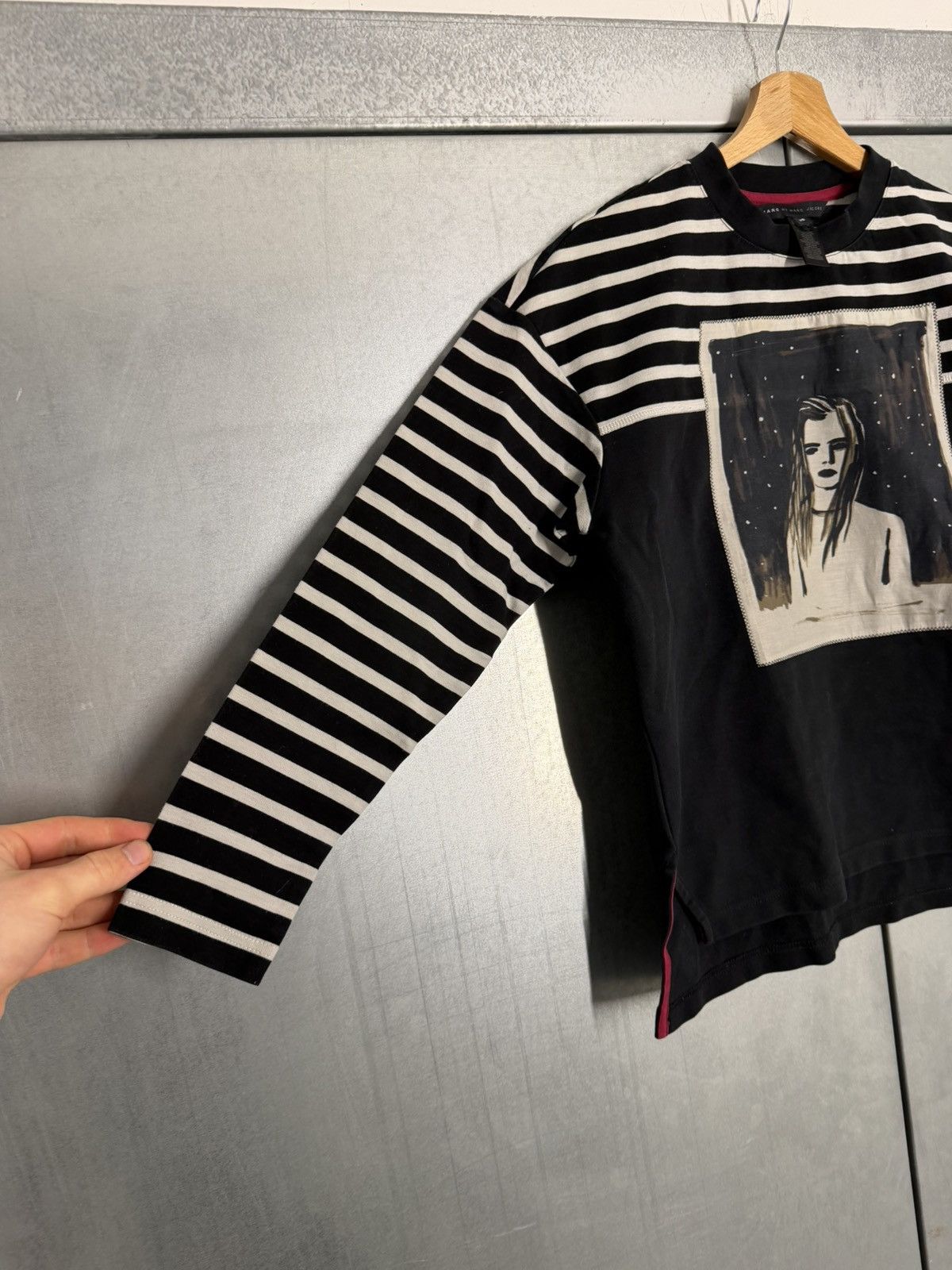 Marc by Marc Jacobs Marc By Marc Jacobs Monochrome Dreamy Rhea Sweatshirt Size XS / US 0-2 / IT 36-38 - 7 Thumbnail