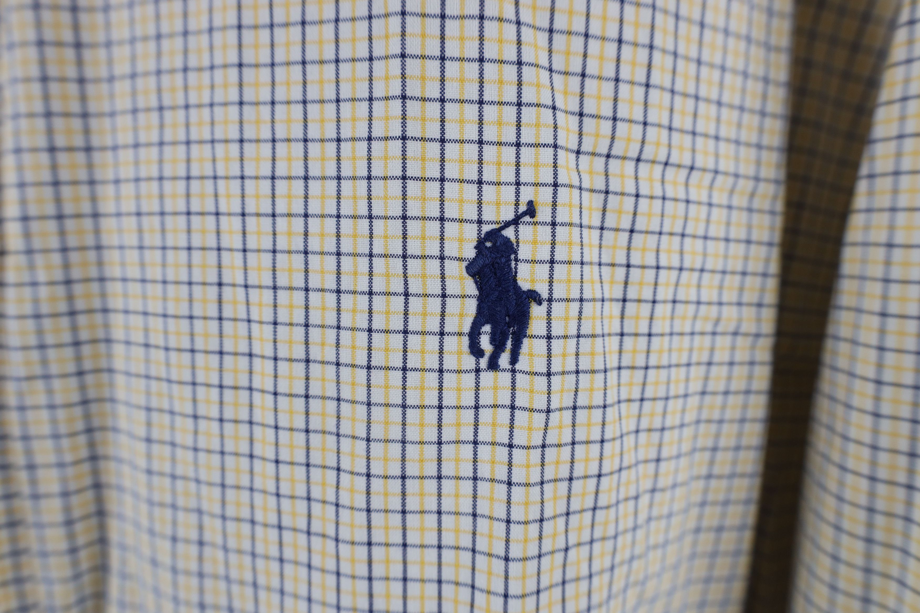 Polo Ralph Lauren Vintage 90s Ralph Lauren Fit Tattersall Plaid Button Shirt Size US M / EU 48-50 / 2 - 4 Thumbnail