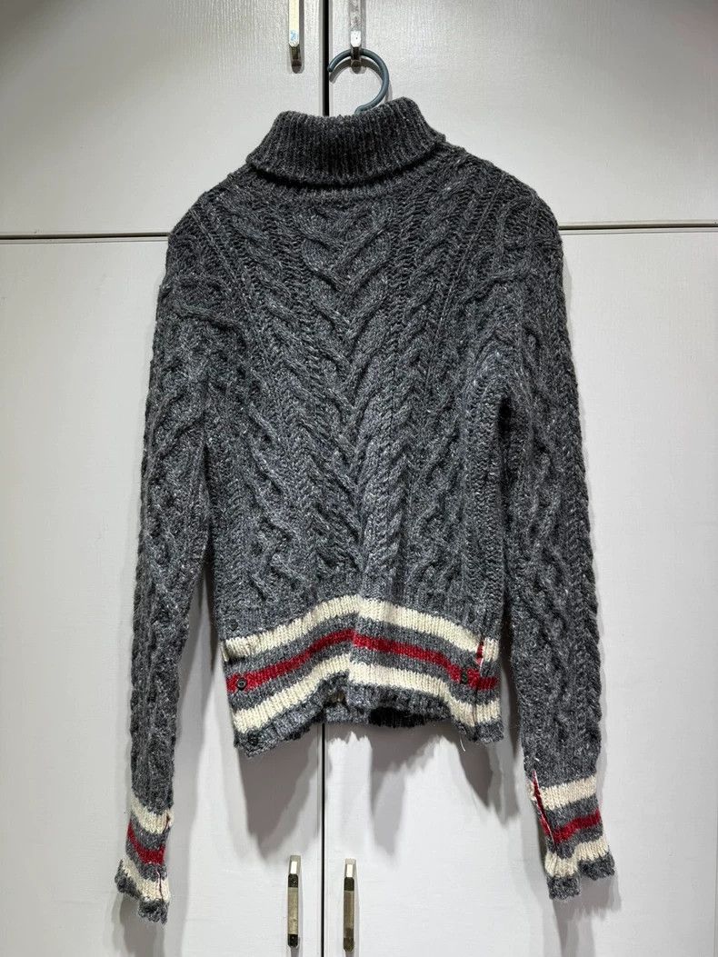 Thom Browne Thom Browne Cable Knit Sweater-dmc Size US M / EU 48-50 / 2 - 1 Thumbnail