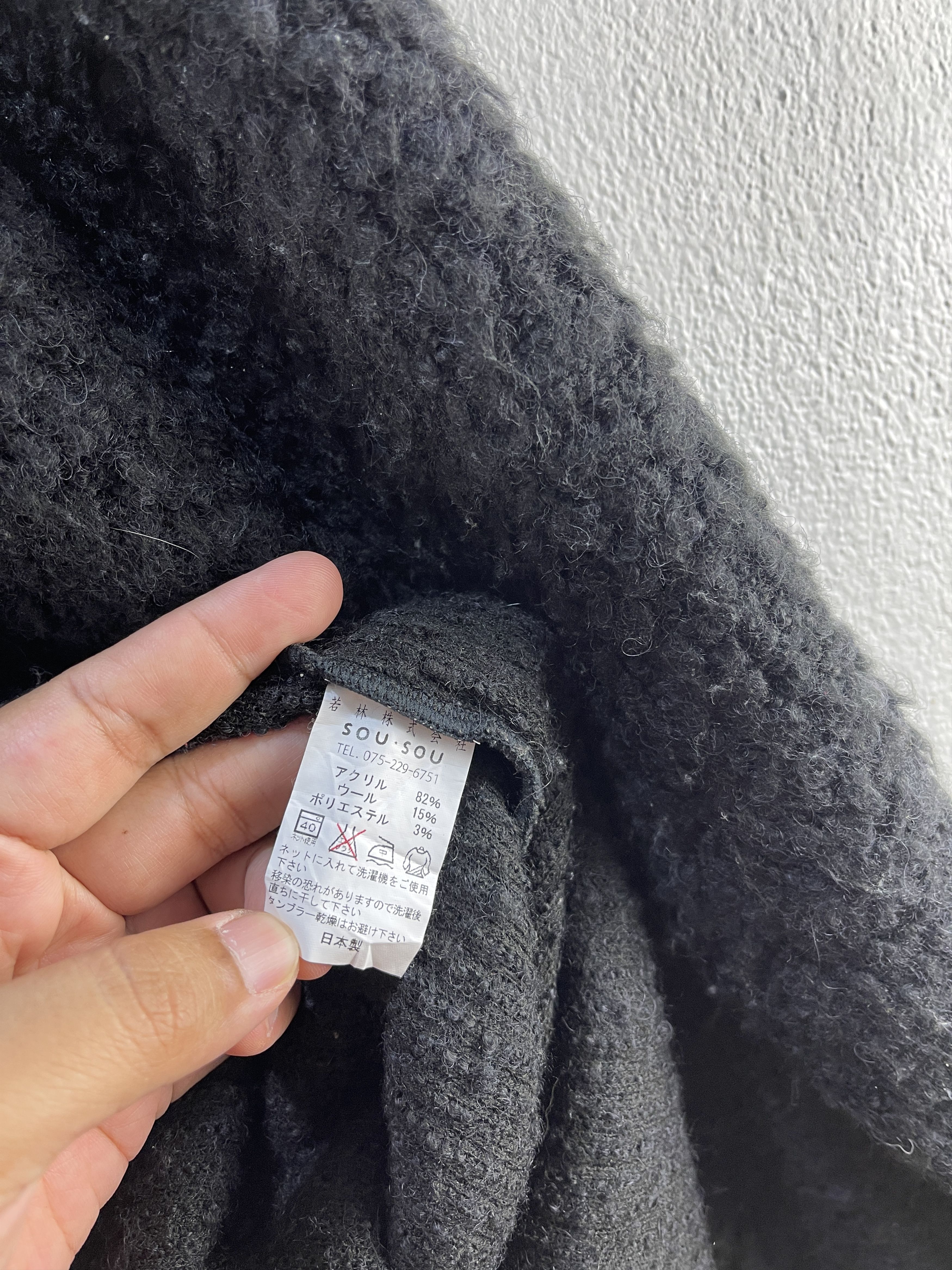 SOU SOU Sou Sou Turtleneck Knitwear Sweatshirt Size L / US 10 / IT 46 - 10 Thumbnail