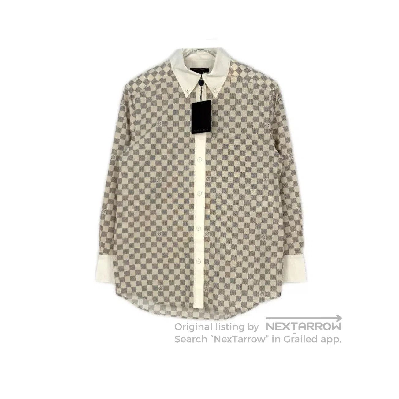 Louis Vuitton Louis Vuitton Damier Logo Check Shirt. Size US XS / EU 42 / 0 - 1 Thumbnail