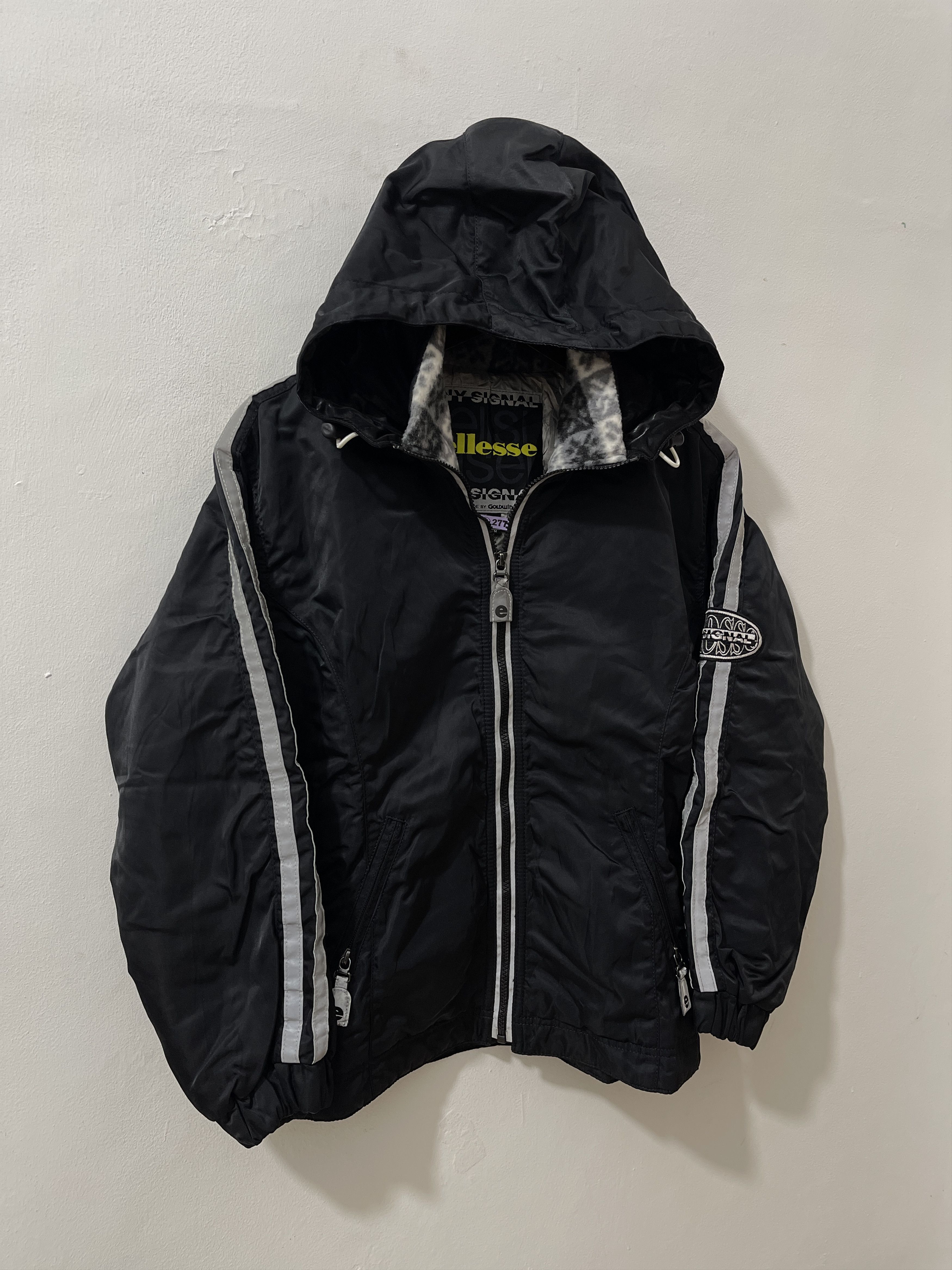 Ellesse × Goldwin Vintage 2000s Ellesse NY Signal Y2k Outdoor Hoodie Jacket Size US M / EU 48-50 / 2 - 3 Thumbnail