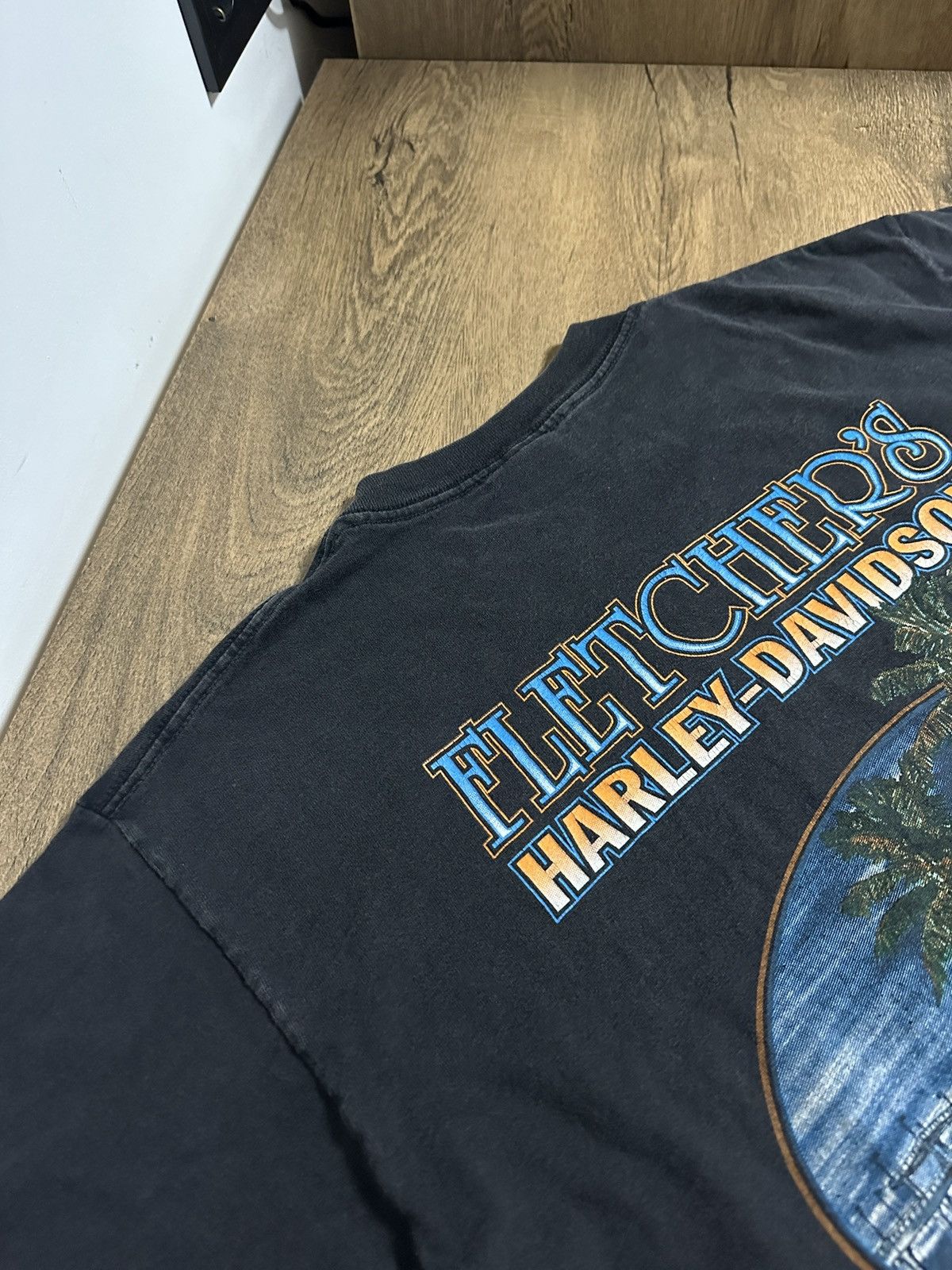 Harley Davidson × Vintage Vintage 1994 Harley Davidson Single Stitch Eagle T-Shirt Size US L / EU 52-54 / 3 - 7 Thumbnail