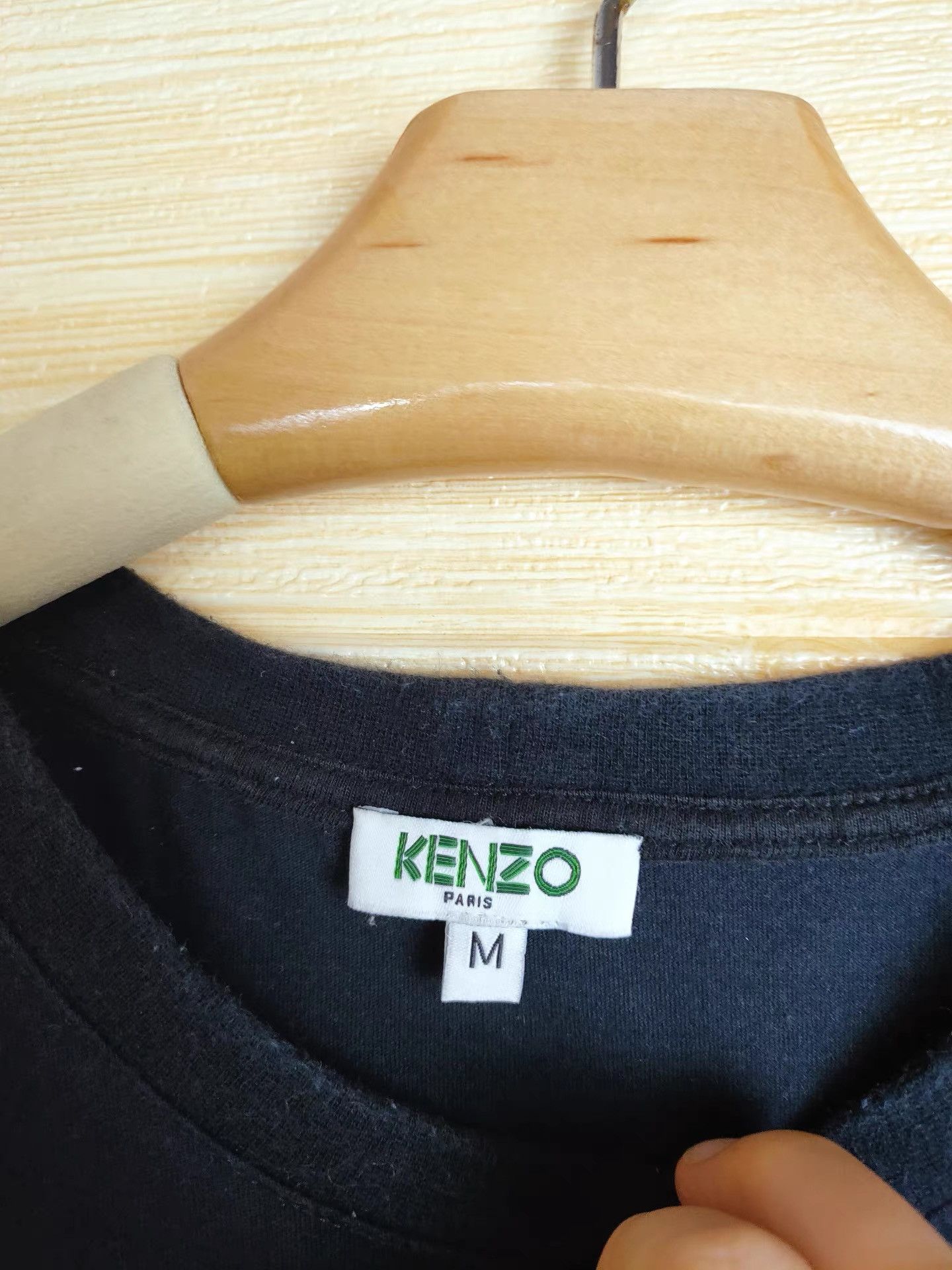 Kenzo KENZO Men's Black Short Sleeve T-shirt K29 Size US M / EU 48-50 / 2 - 3 Thumbnail