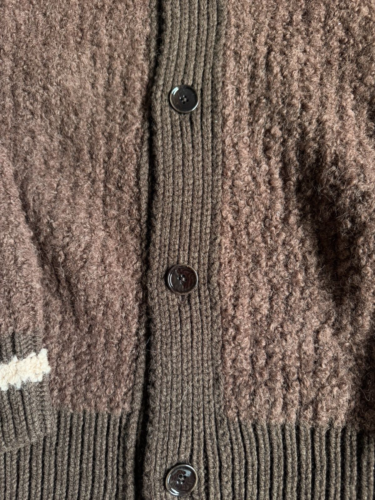 A Kind Of Guise Khuder Knit Cardigan - Burgundy Moose Boucle Size US L / EU 52-54 / 3 - 3 Thumbnail
