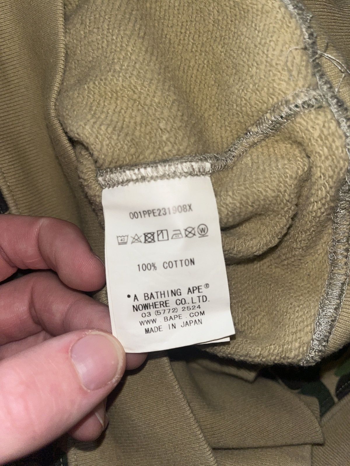 Bape × Undefeated BAPE x UNDEFEATED HOODIE Size US L / EU 52-54 / 3 - 5 Thumbnail