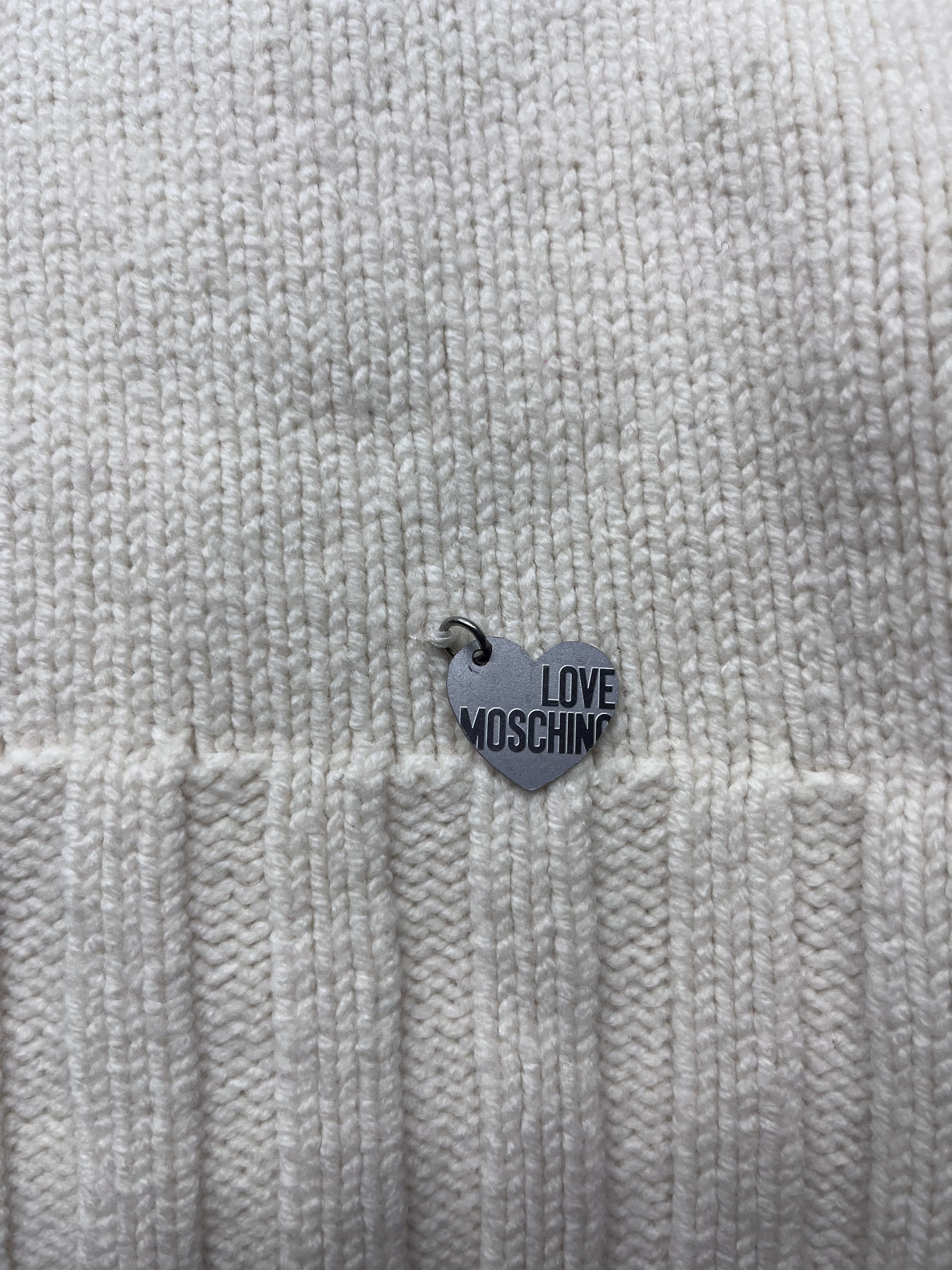 Love Moschino Vintage Crop Knitted Sweater Love Moschino Women’s Size S Size S / US 4 / IT 40 - 6 Thumbnail