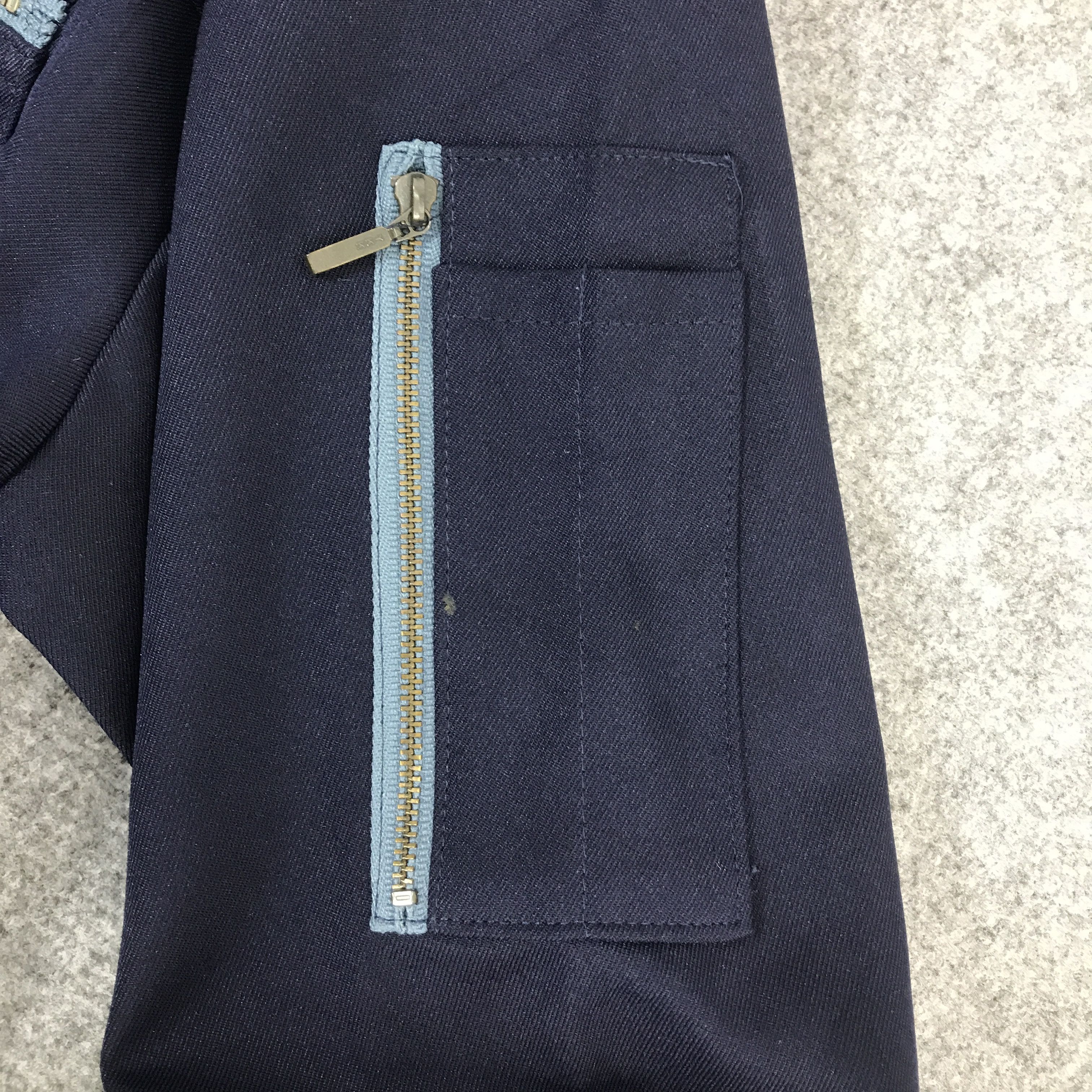 Japanese Brand TOYOTA RACING TEAM NAVY CUSTOM JACKET K64B17 Size US M / EU 48-50 / 2 - 12 Thumbnail