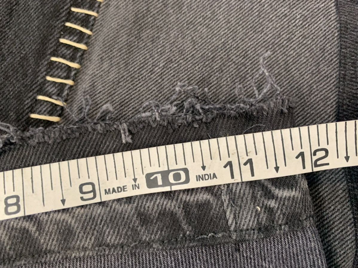 Levi's upcycled levis hand stitch printed baggy fit denim Size US 30 / EU 46 - 15 Thumbnail