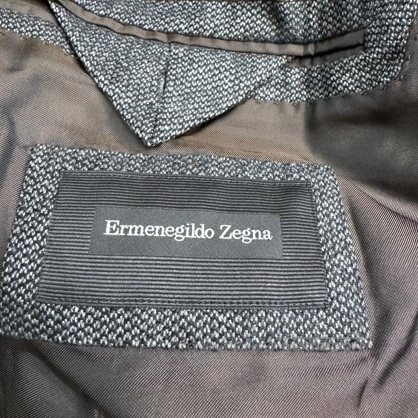 Ermenegildo Zegna Ermenegildo Zegna Goat hair suit jacket| Size 54R - 3 Thumbnail