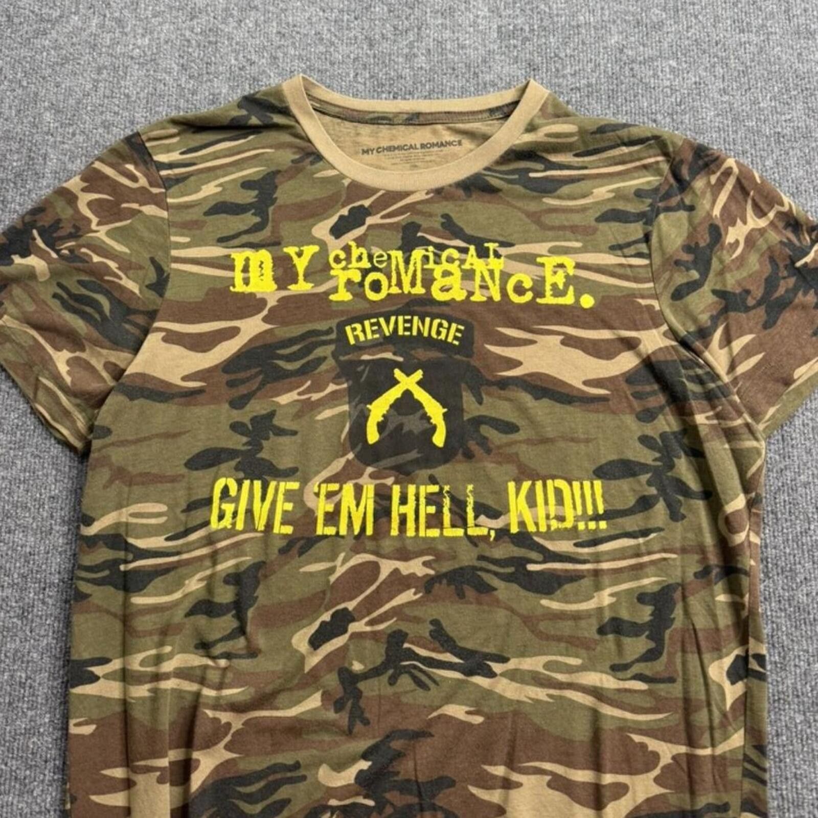 My Chemical Romance 2018 My Chemical Romance "Give Em Hell Kid" Band Tshirt L Size US L / EU 52-54 / 3 - 1 Thumbnail
