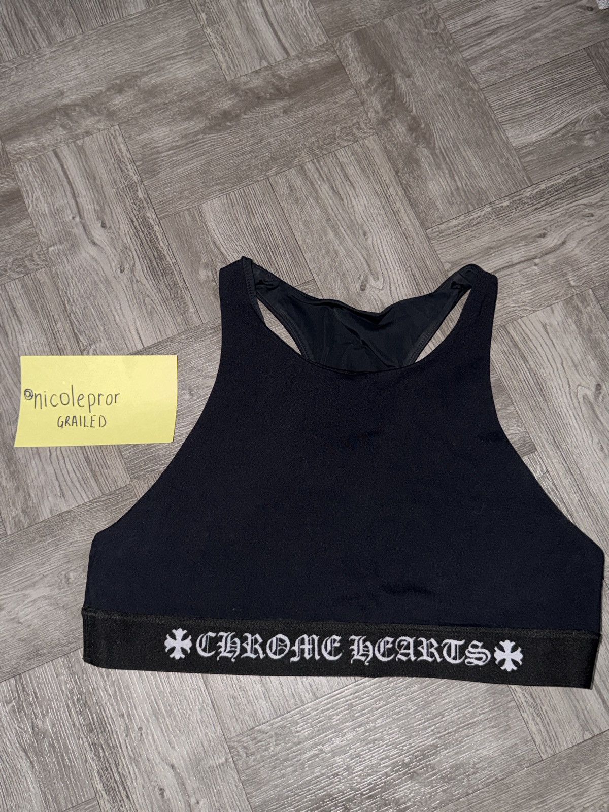 Chrome Hearts Chrome hearts embroidered Sports Bra Size L / US 10 / IT 46 - 1 Thumbnail