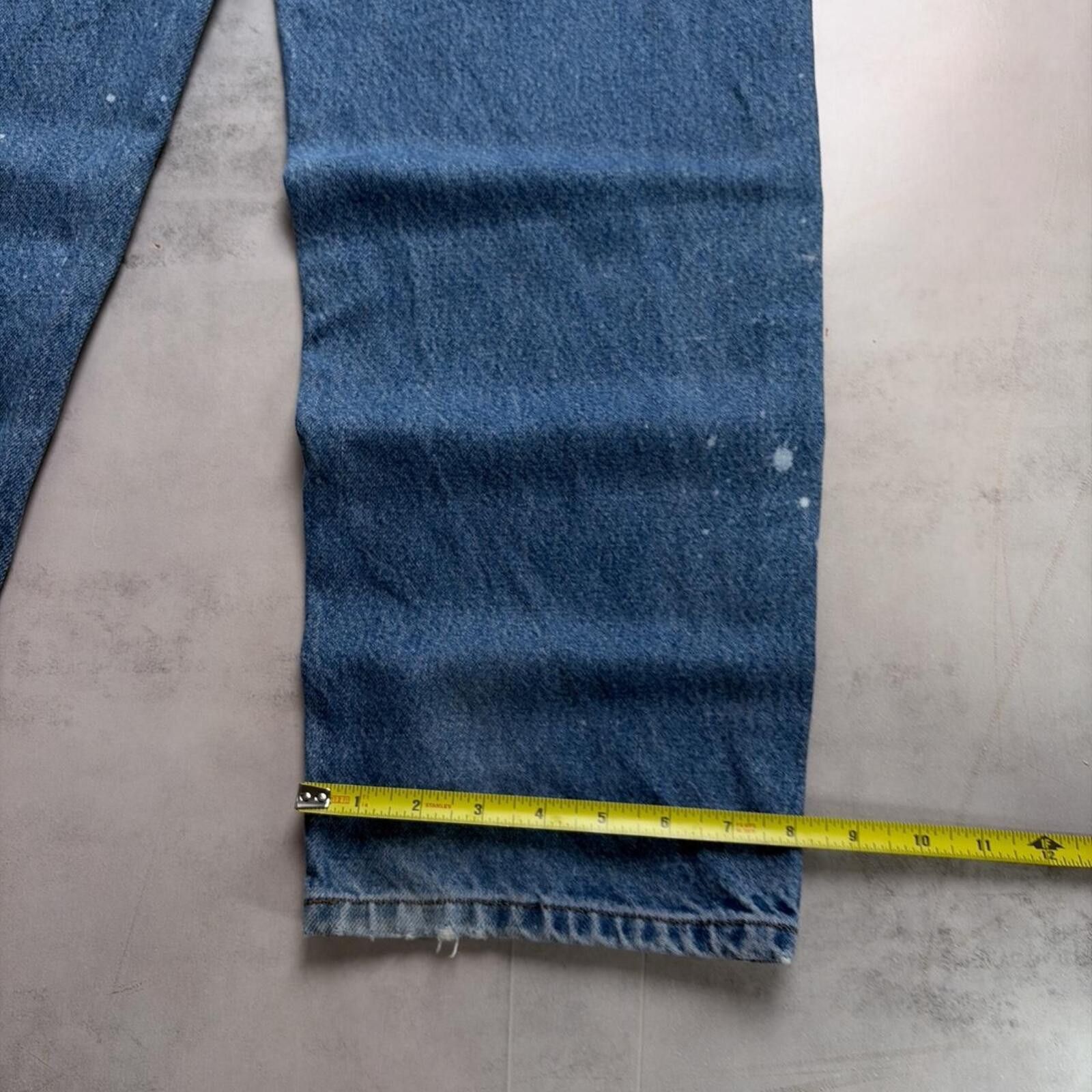 Carhartt Vintage Carhartt Straight Distressed Denim Jeans Size US 34 / EU 50 - 8 Thumbnail