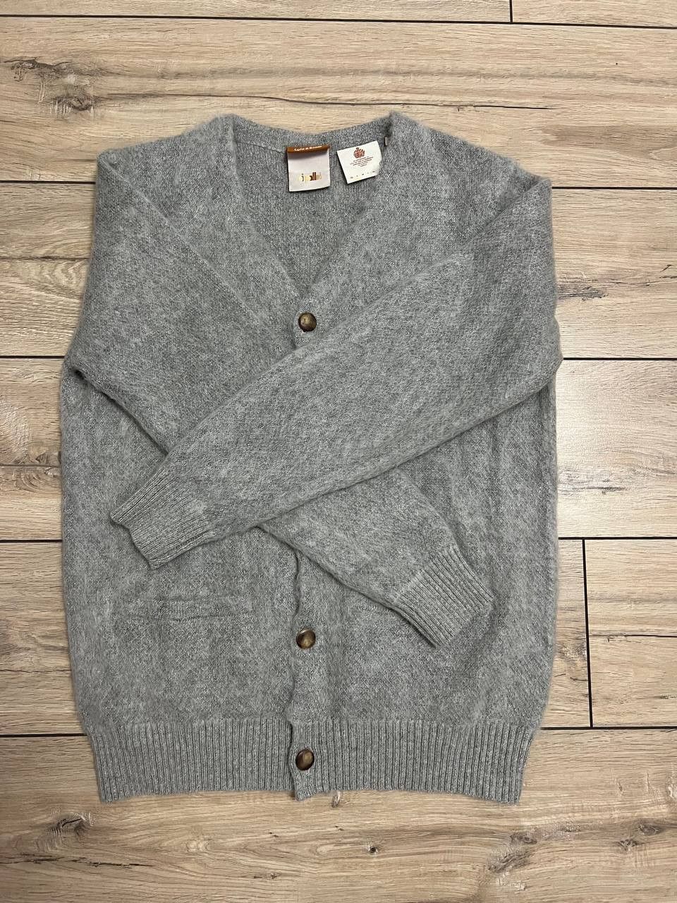 Lyle & Scott Lyle & Scott x Oi Polloi Mohair Cardigan Sweater V-neck Size US S / EU 44-46 / 1 - 12 Thumbnail
