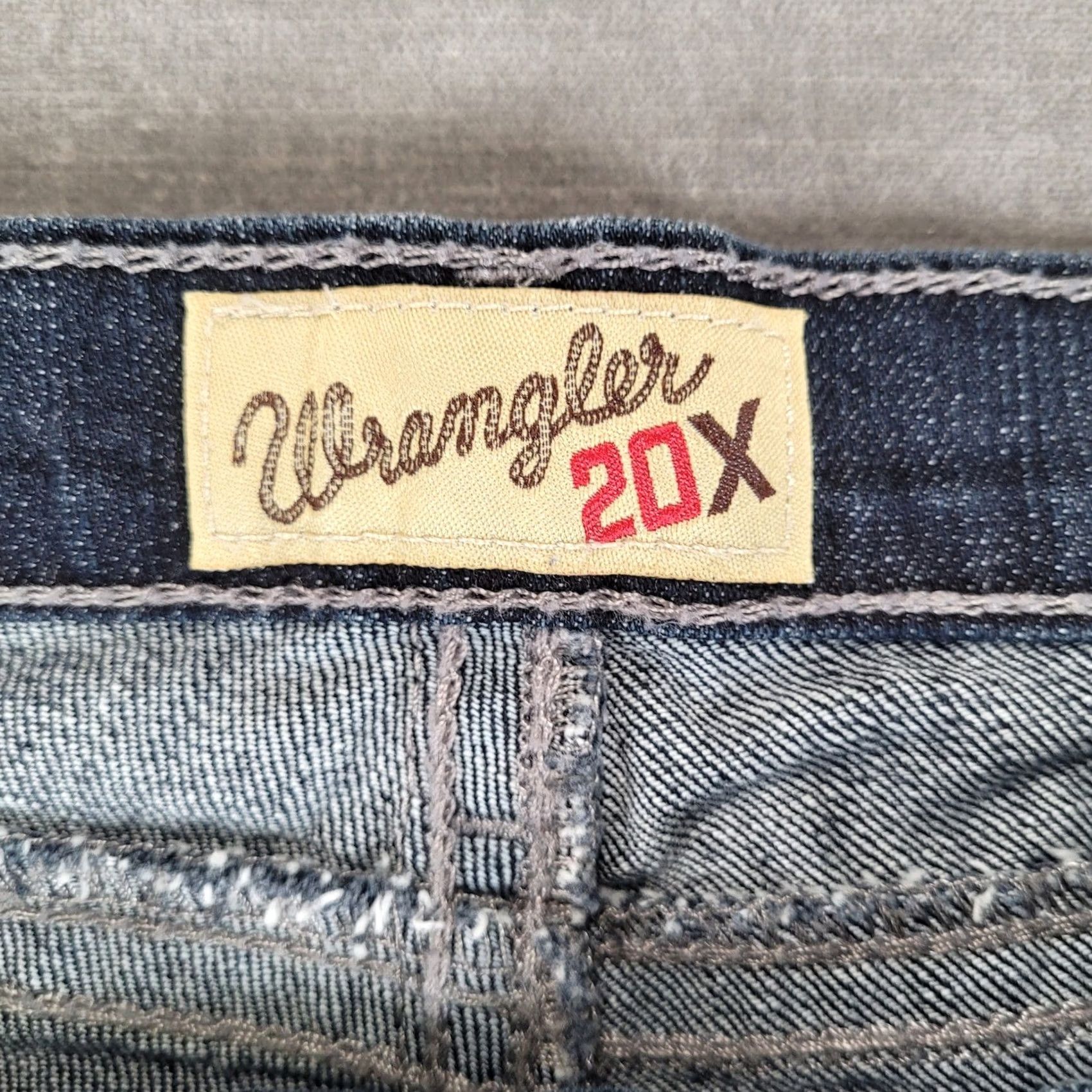 Wrangler Wrangler 20X Mens Jeans Blue Denim Bootcut Stretch 36x34 Vintage Size US 36 / EU 52 - 2 Thumbnail