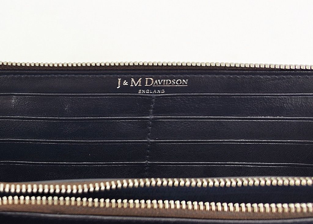 Leather × Other J&M DAVIDSON zip around brown leather wallet Size ONE SIZE - 2 Thumbnail