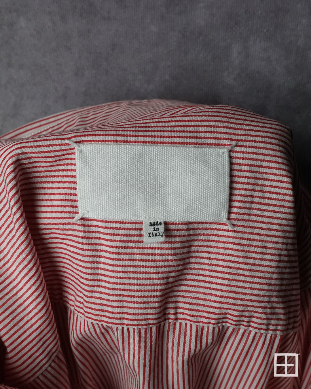 Maison Margiela Maison Margiela SS17 Runway Letter Striped Shirt Pink Size US L / EU 52-54 / 3 - 4 Thumbnail