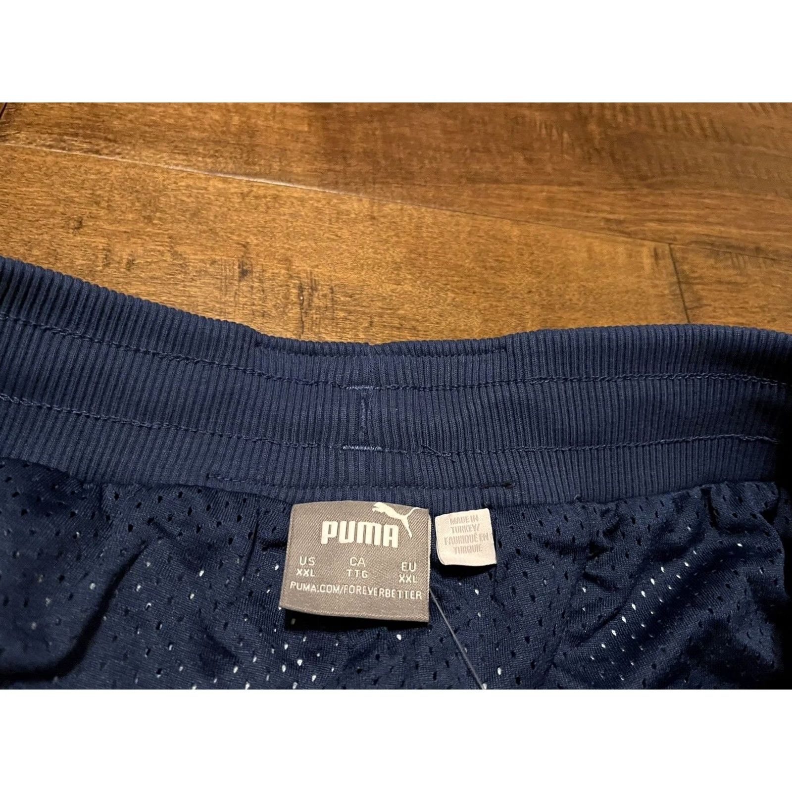 Puma PUMA BMW M Motorsport 535096-01 Athletic Gym Basketball Shorts Men 2XL Multicolor Athletic Basketball 90s Retro Mens Size US 39 - 4 Thumbnail
