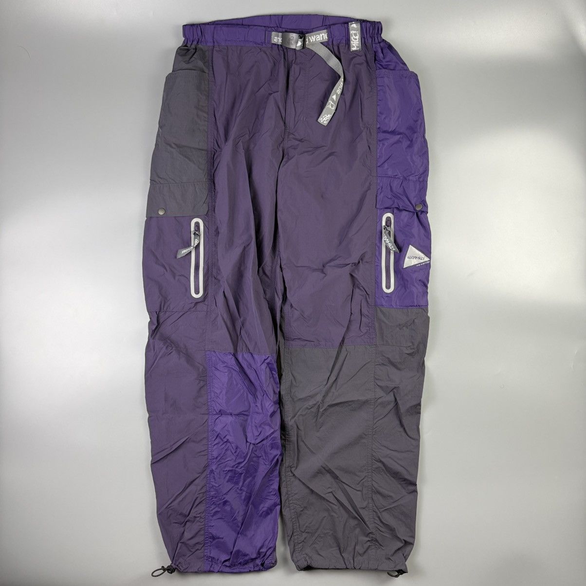 And Wander × Gramicci Gramicci - And Wander - Patchwork Wind Pants Size US 30 / EU 46 - 1 Thumbnail