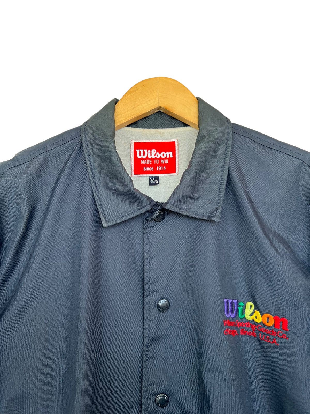 Wilson Vintage Wilson Athletics Multicolour Logo Jacket Size US M / EU 48-50 / 2 - 4 Thumbnail