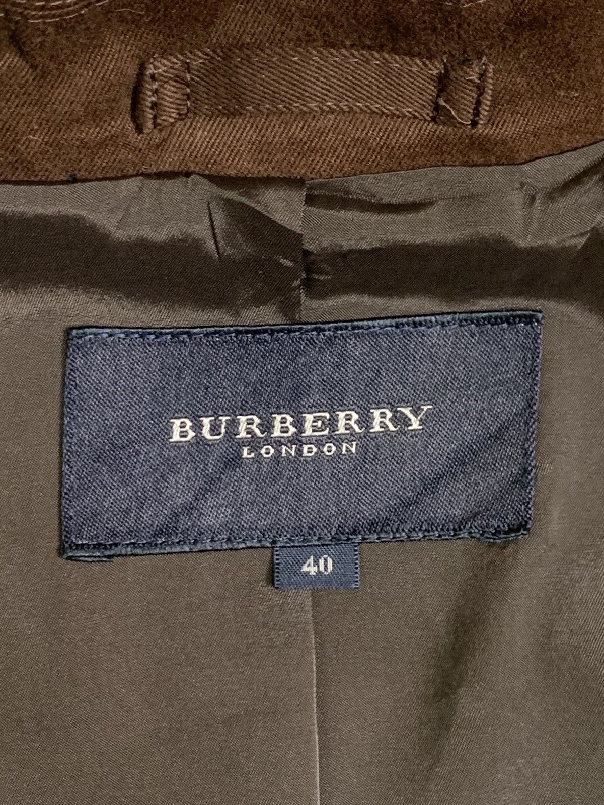 Burberry Rare Design Burberry Button Blazer With Two Front Pockets Size M / US 6-8 / IT 42-44 - 4 Thumbnail