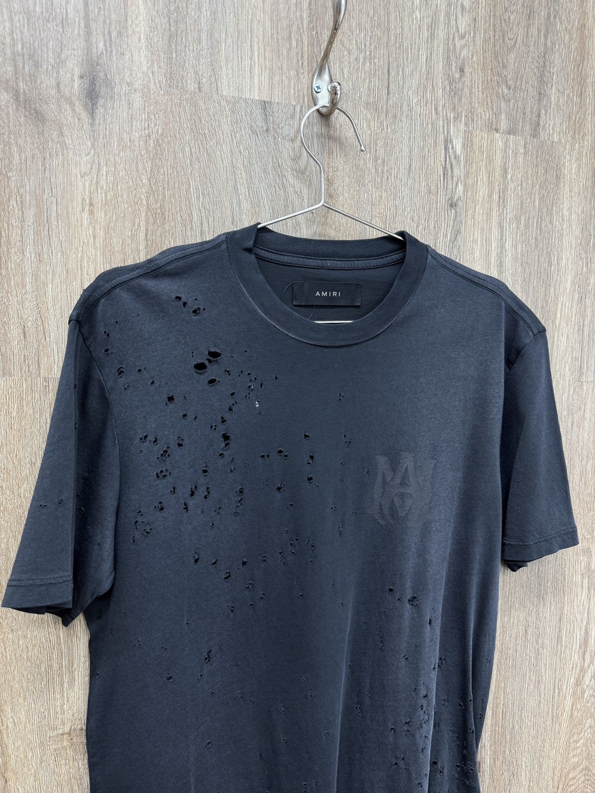Amiri Amiri Black Shotgun Short Sleeve Size US S / EU 44-46 / 1 - 3 Thumbnail