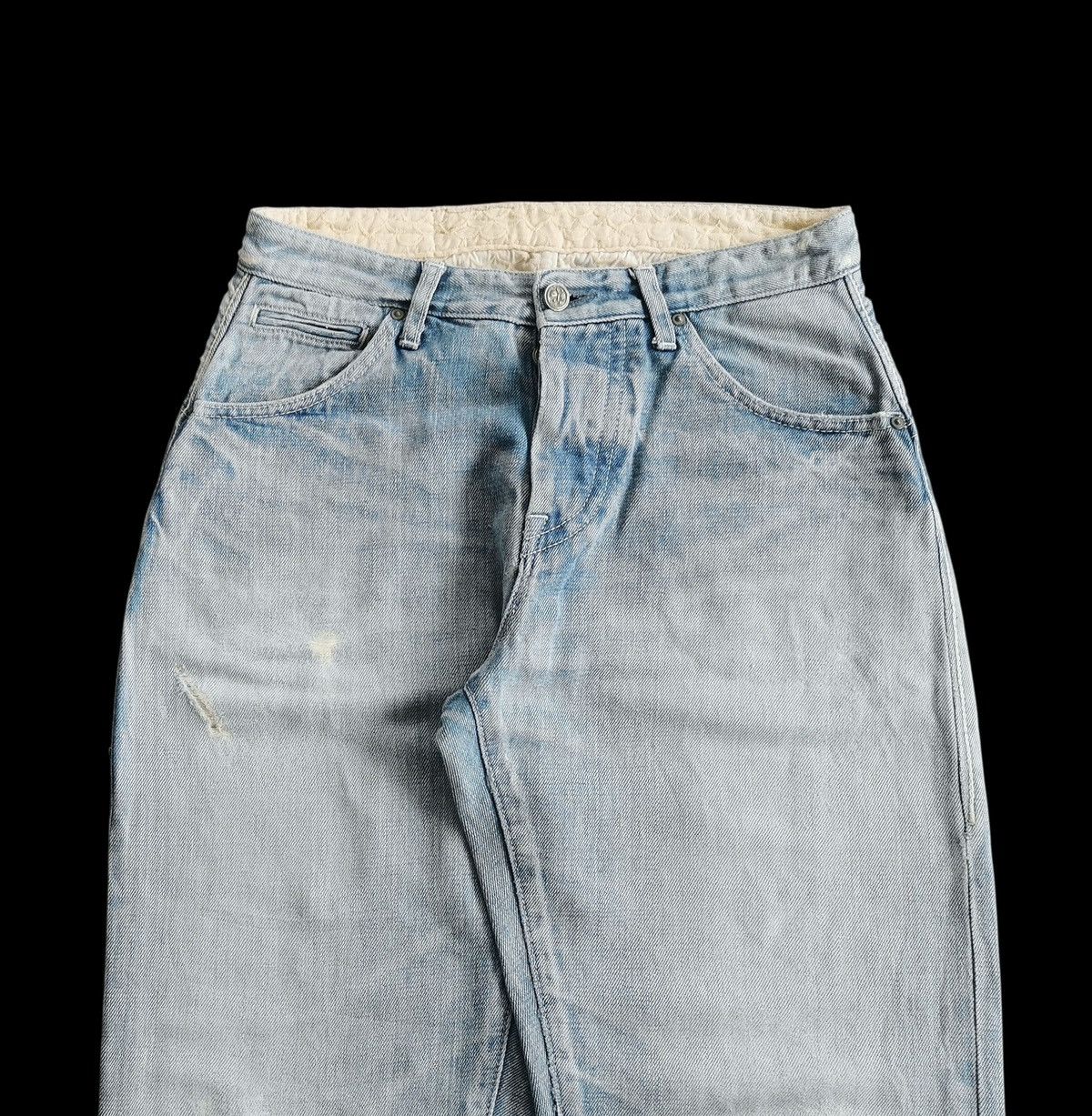 mina perhonen Mina Perhonen Baggy Selvedge Jeans Size 28" / US 6 / IT 42 - 3 Thumbnail