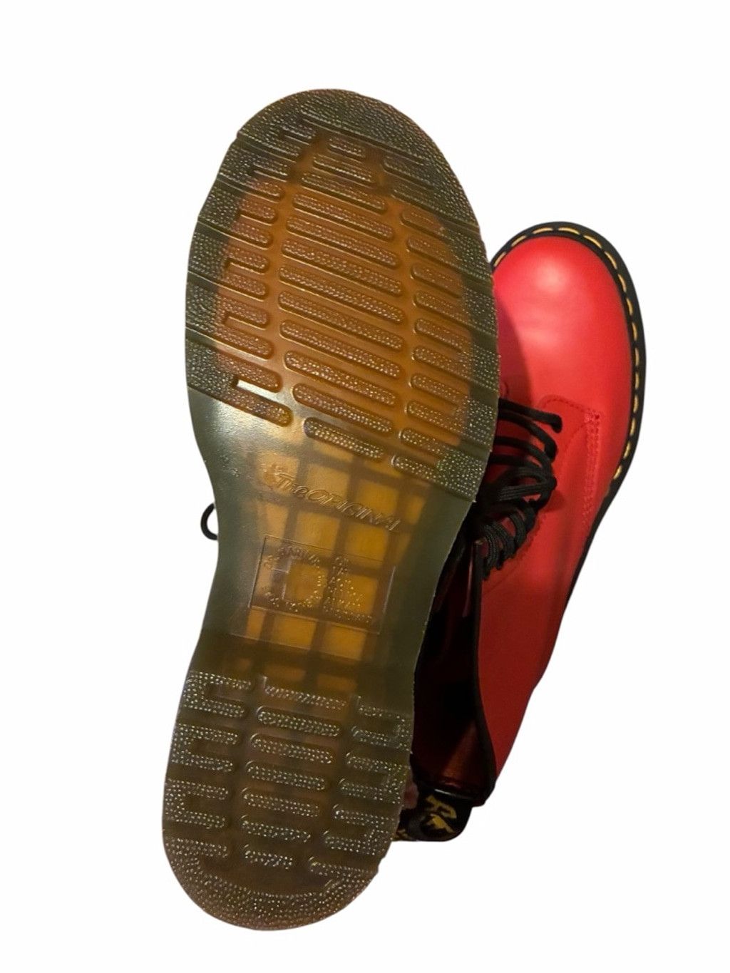 Dr. Martens Dr. Martens 1460 Satchel Red Smooth Boots US 8 Size US 8 / IT 38 - 4 Thumbnail