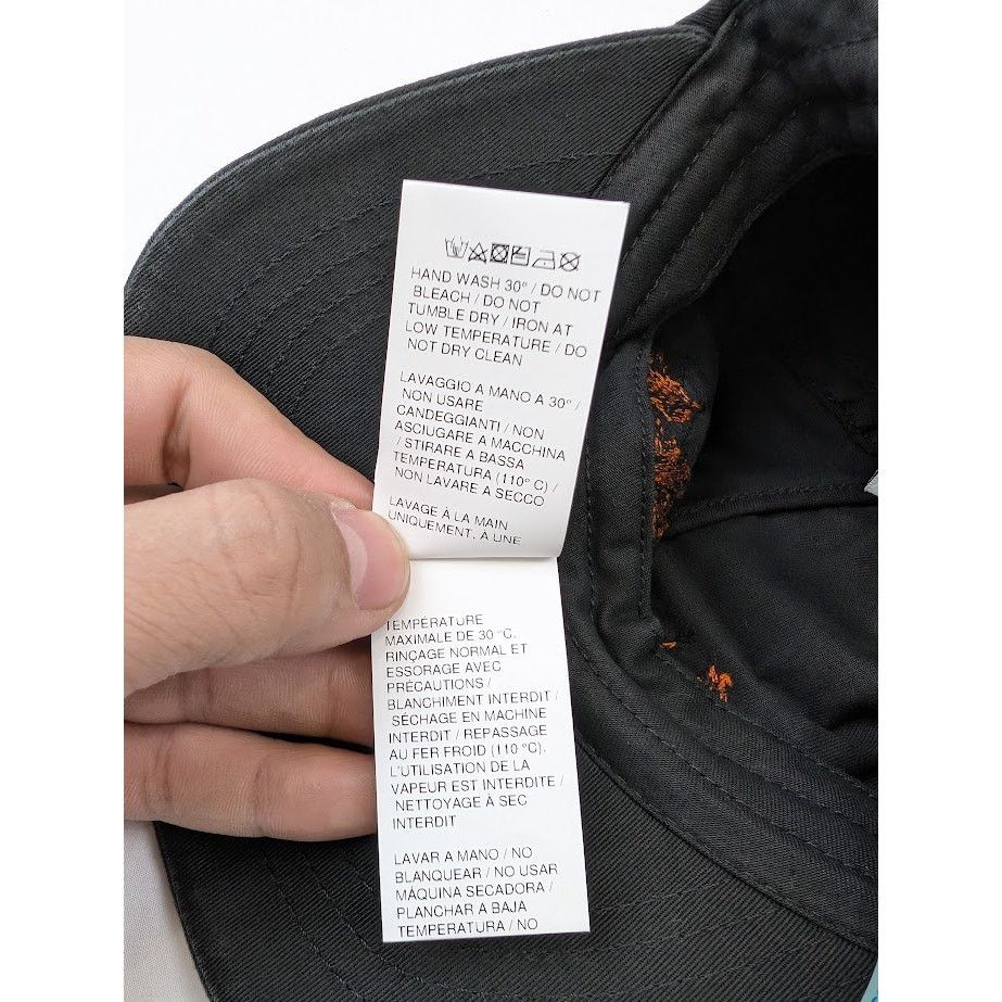 Off-White o1rshd1 Q:3 / Size: OS / Neen Baseball Cap / Hat in Black Size ONE SIZE - 15 Thumbnail