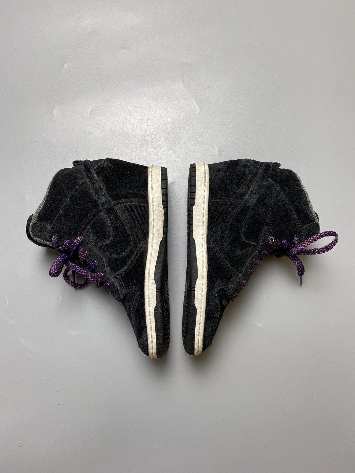 Nike Nike Dunk Sky High Black Court Purple Size US 7.5 / IT 37.5 - 3 Thumbnail
