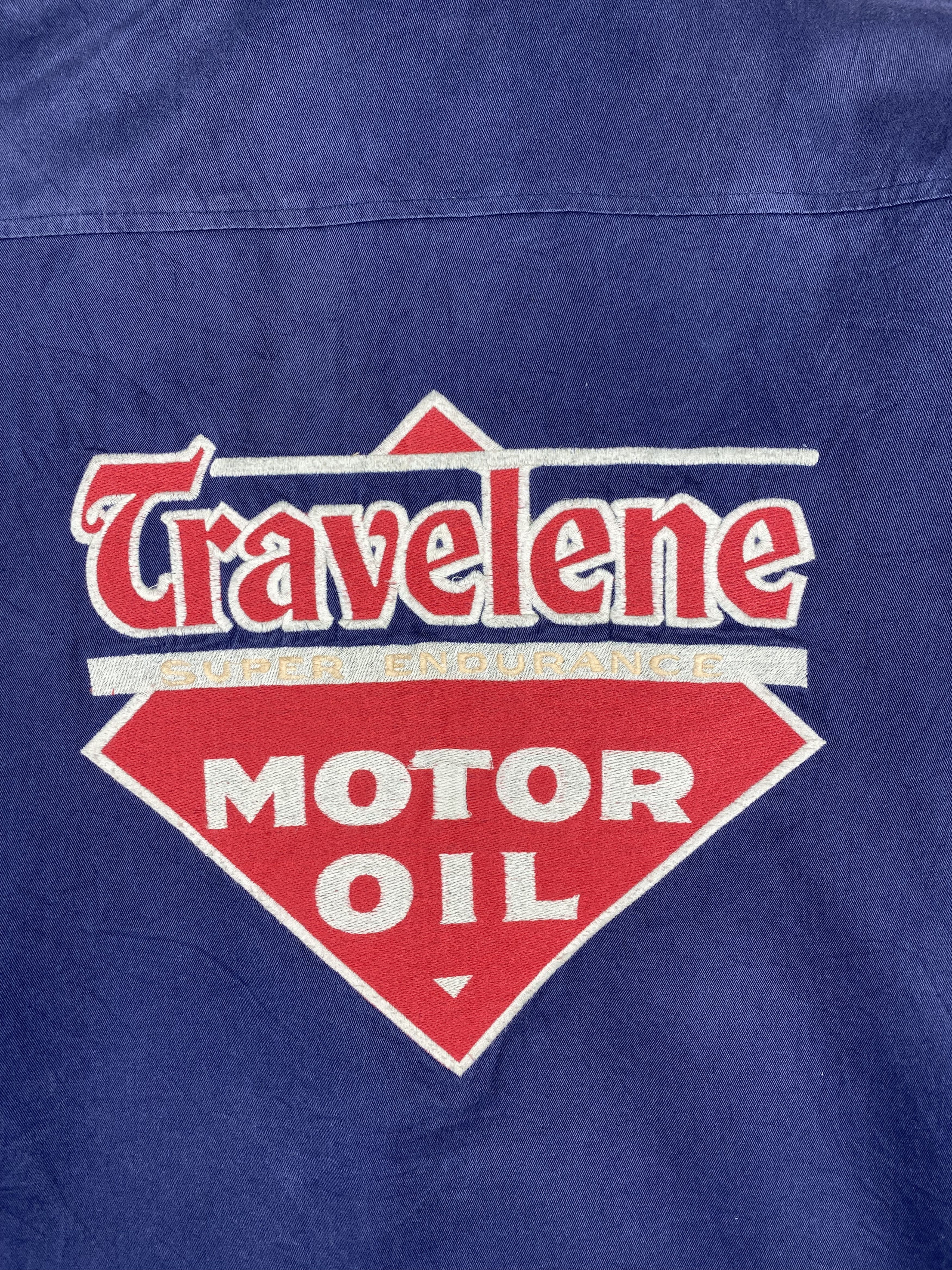 Japanese Brand Vintage Seven STC Backside Logo Plain Canvas Bomber Jacket Size US L / EU 52-54 / 3 - 3 Thumbnail