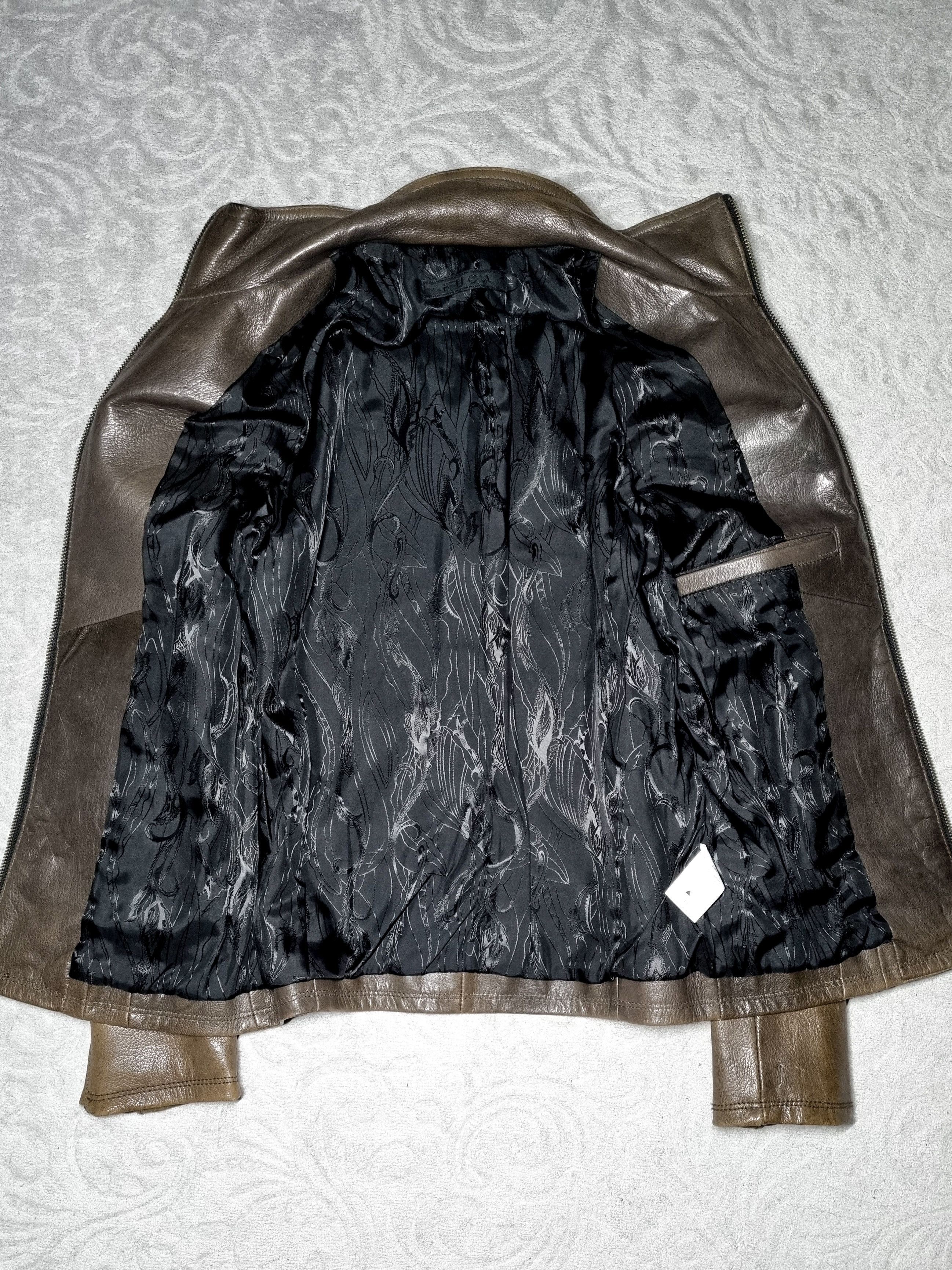 GOSTAR DE FUGA Fuga Coated Goatskin Leather Jacket Size US S / EU 44-46 / 1 - 4 Thumbnail