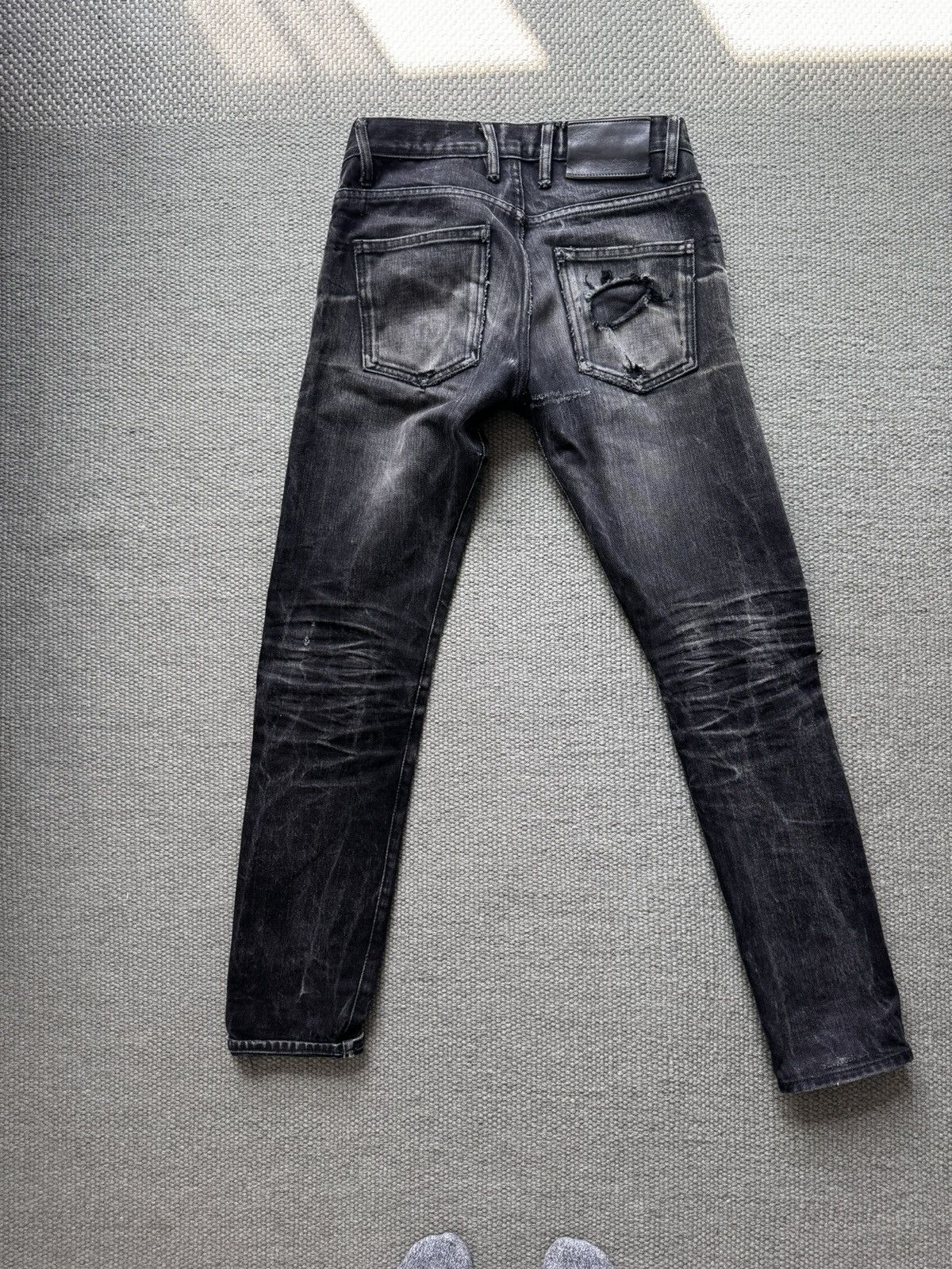 3sixteen 3Sixteen St-220x Slim Tapered ⁠-⁠ Double Black Selvedge - 29 Size US 29 - 9 Thumbnail