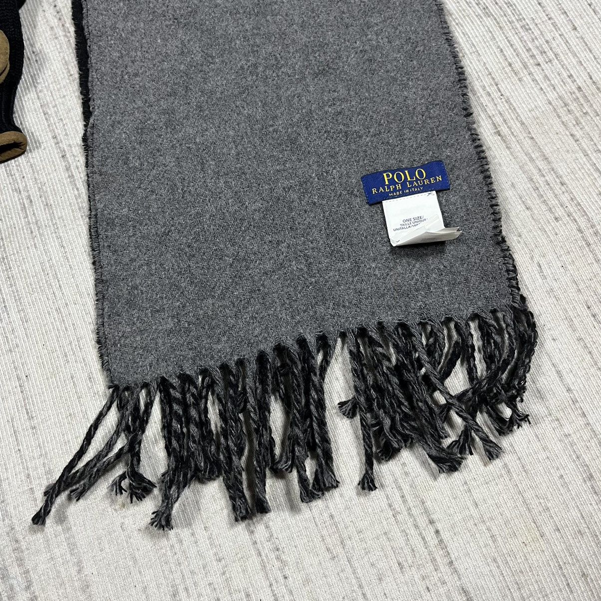 Polo Ralph Lauren Polo Ralph Lauren Two way Color Wool Scarf Size ONE SIZE - 13 Thumbnail