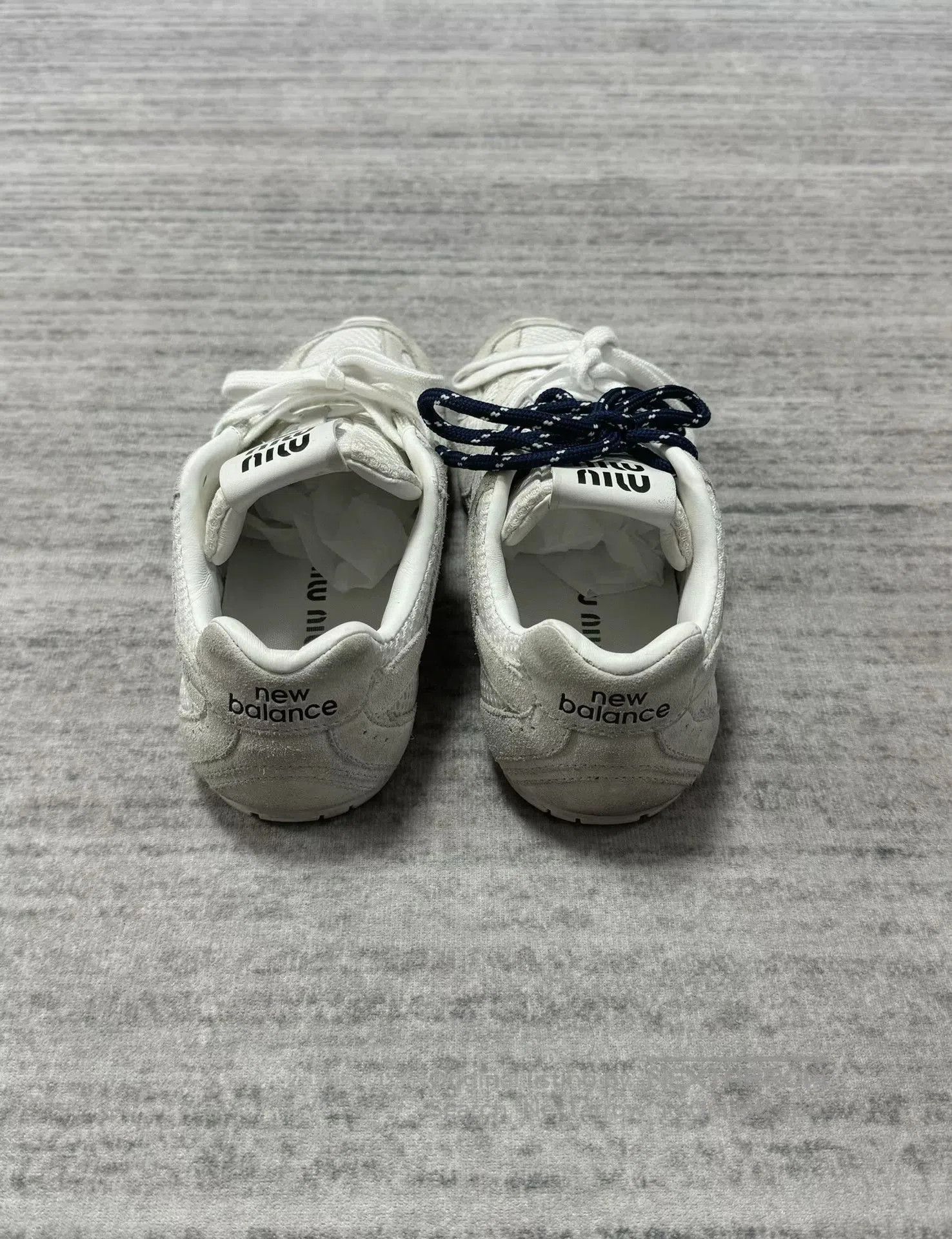 Miu Miu Miu Miu x NB530SL White Mesh Sneakers. Size US 6 / IT 36 - 5 Thumbnail