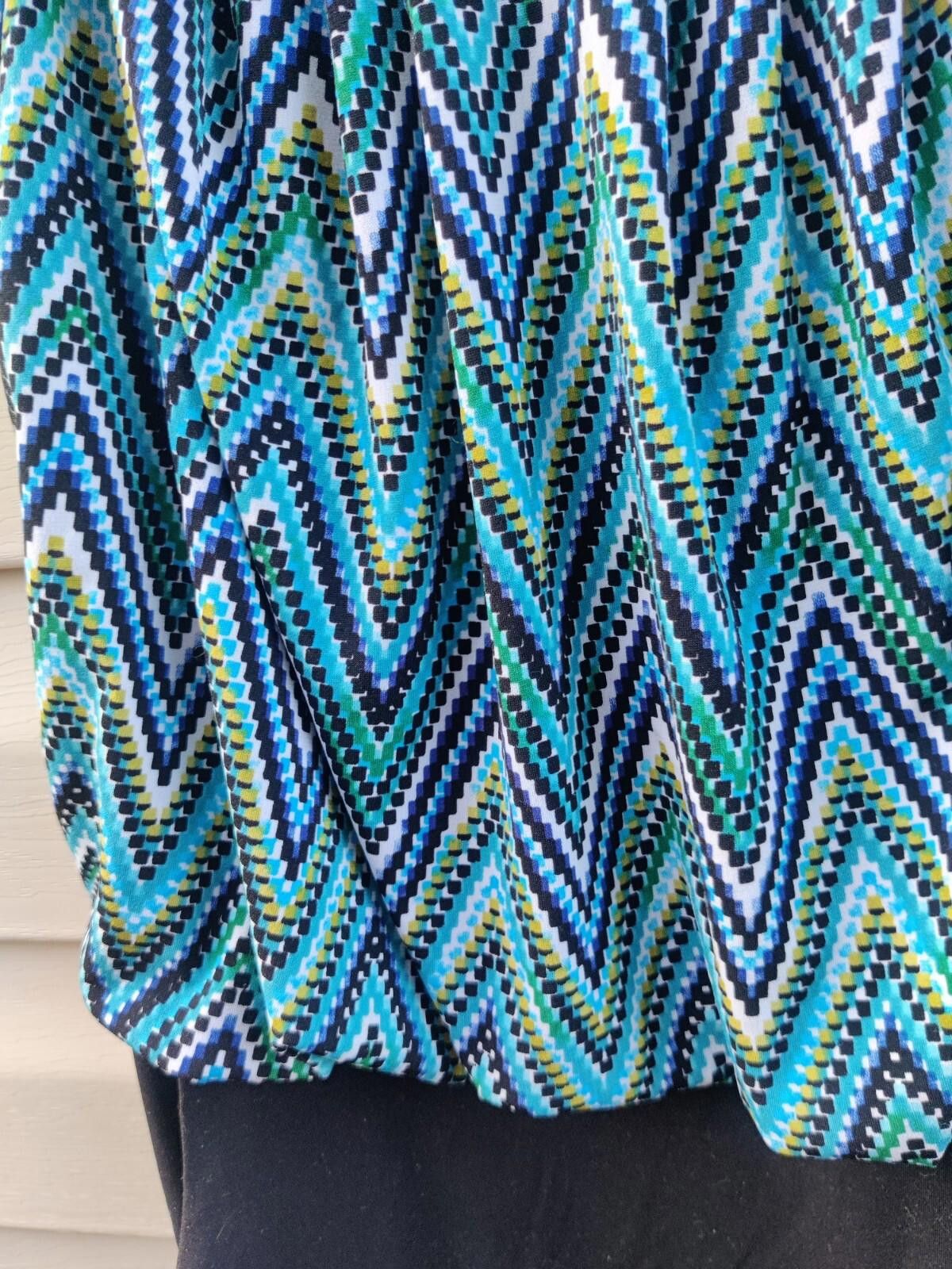 Other Sweet Storm Dress Black Pencil Multicolor Print Skirt Junior Size M / US 6-8 / IT 42-44 - 3 Thumbnail