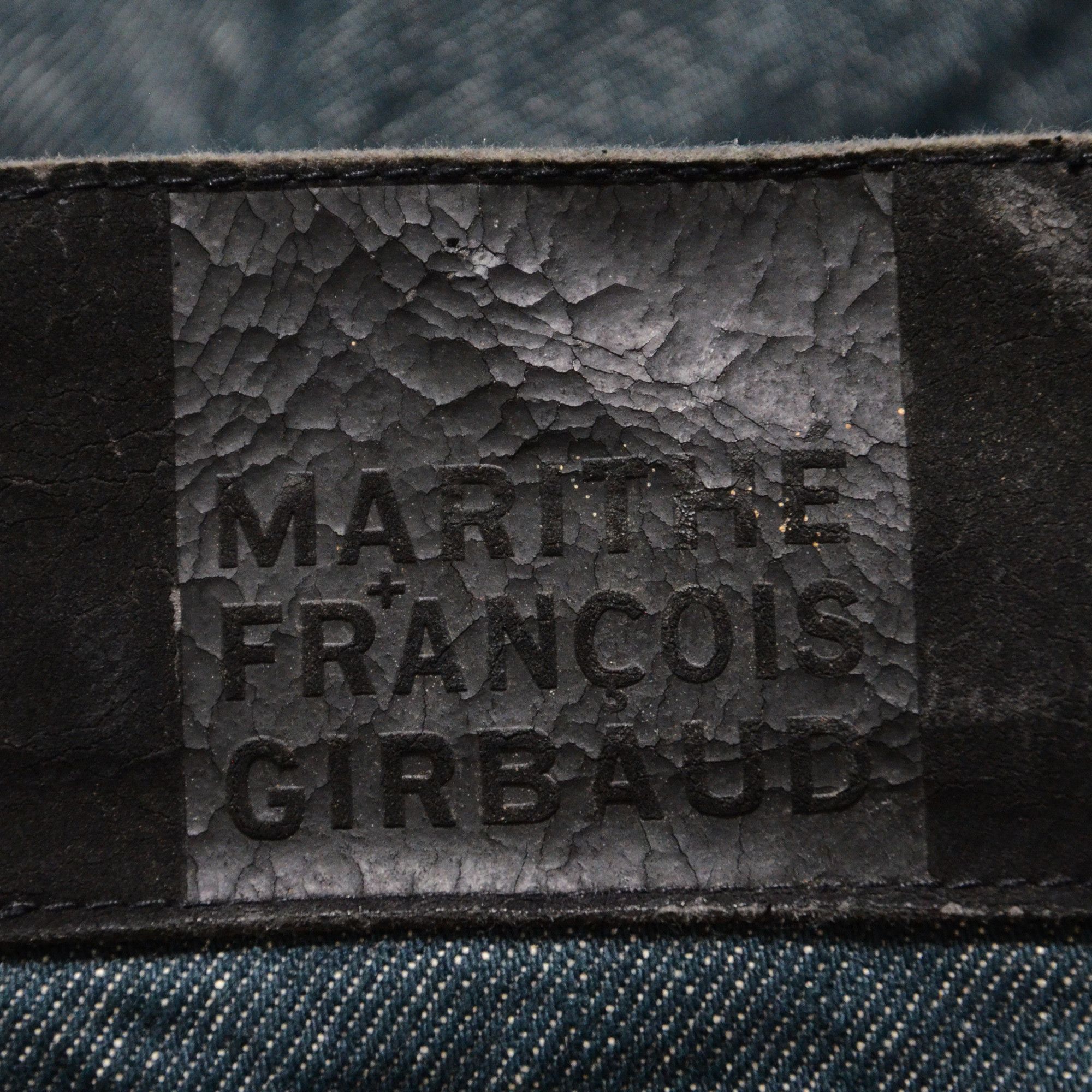 Marithe + Francois Girbaud M+FG Jorts Raw Denim Special Rare Design 2006 Carft Size US 32 / EU 48 - 5 Thumbnail