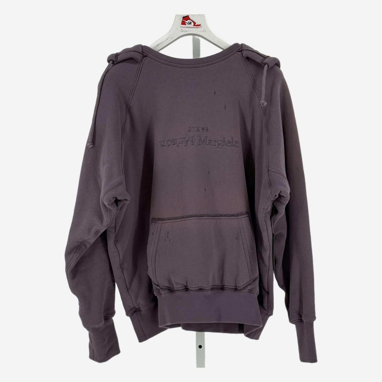 Maison Margiela Maison Margiela Reverse Logo Cotton Hoodie L New Size US L / EU 52-54 / 3 - 1 Thumbnail