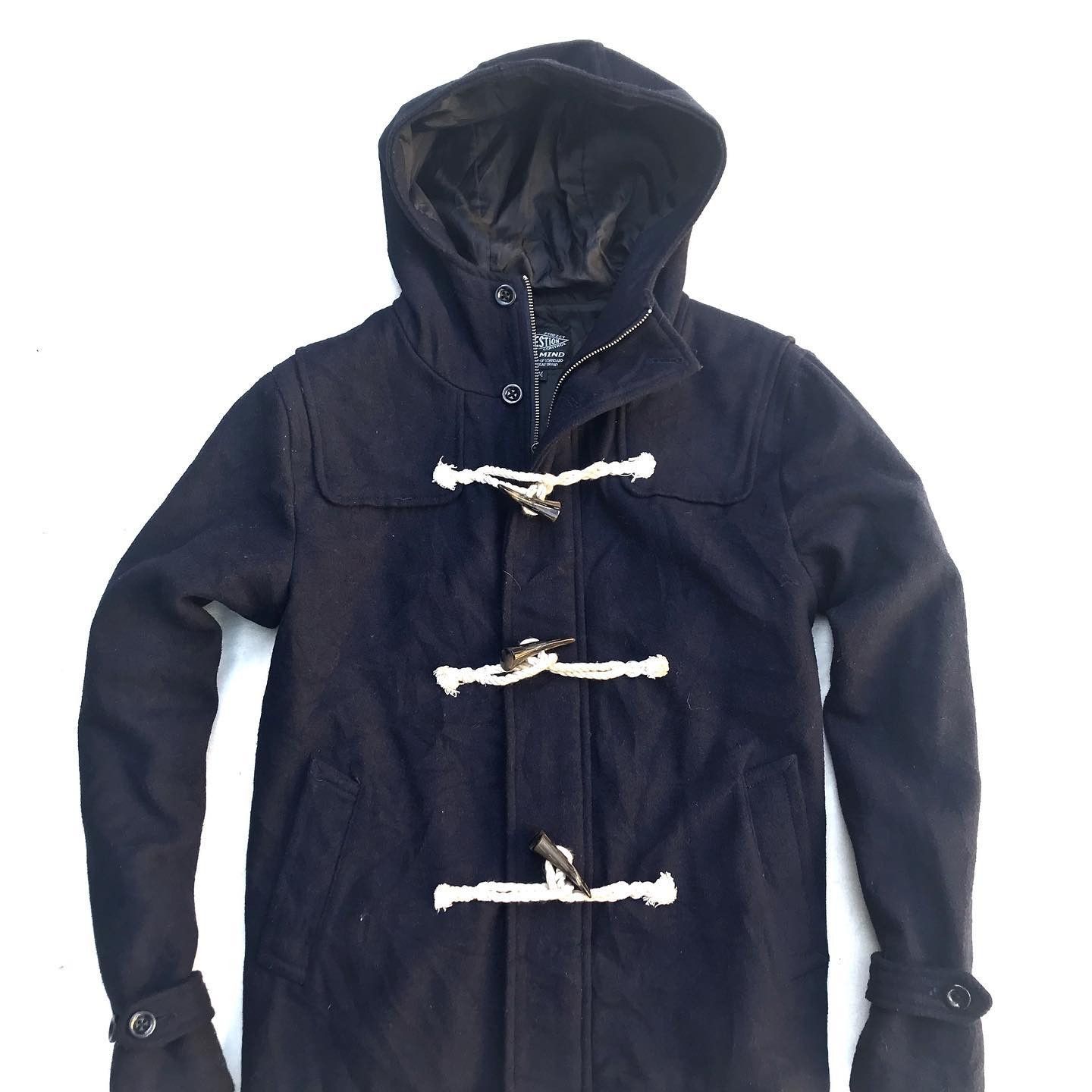 Vintage Duffle Coat British Millitary Jacket By Suggestion Best Size US S / EU 44-46 / 1 - 5 Thumbnail