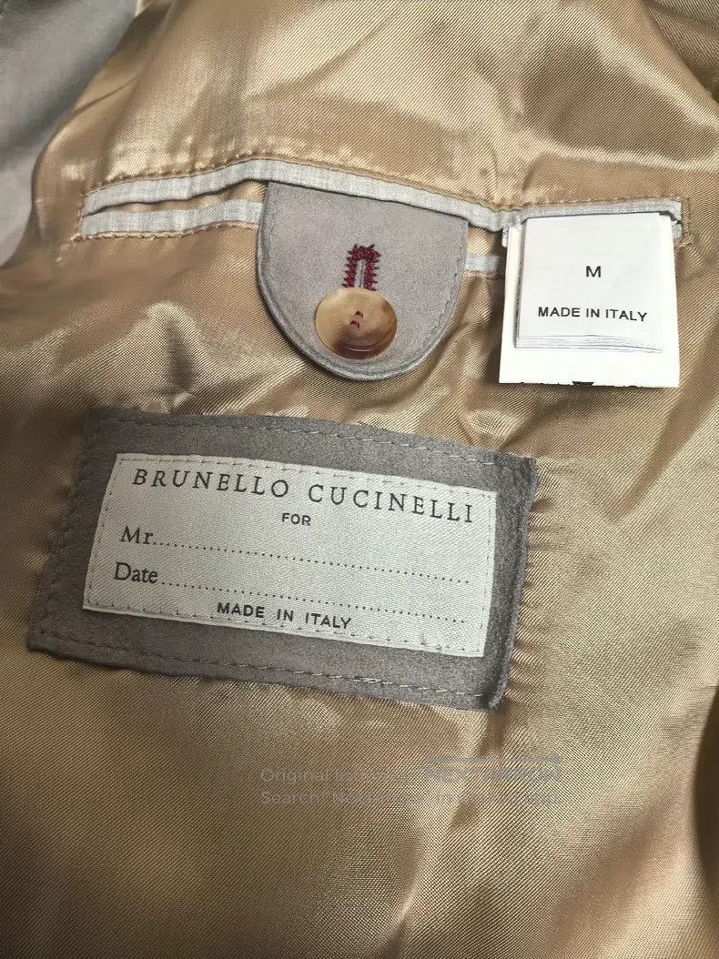 Brunello Cucinelli Brunello Cucinelli Goat Leather and Cashmere Patchwork Jac Size US M / EU 48-50 / 2 - 4 Thumbnail
