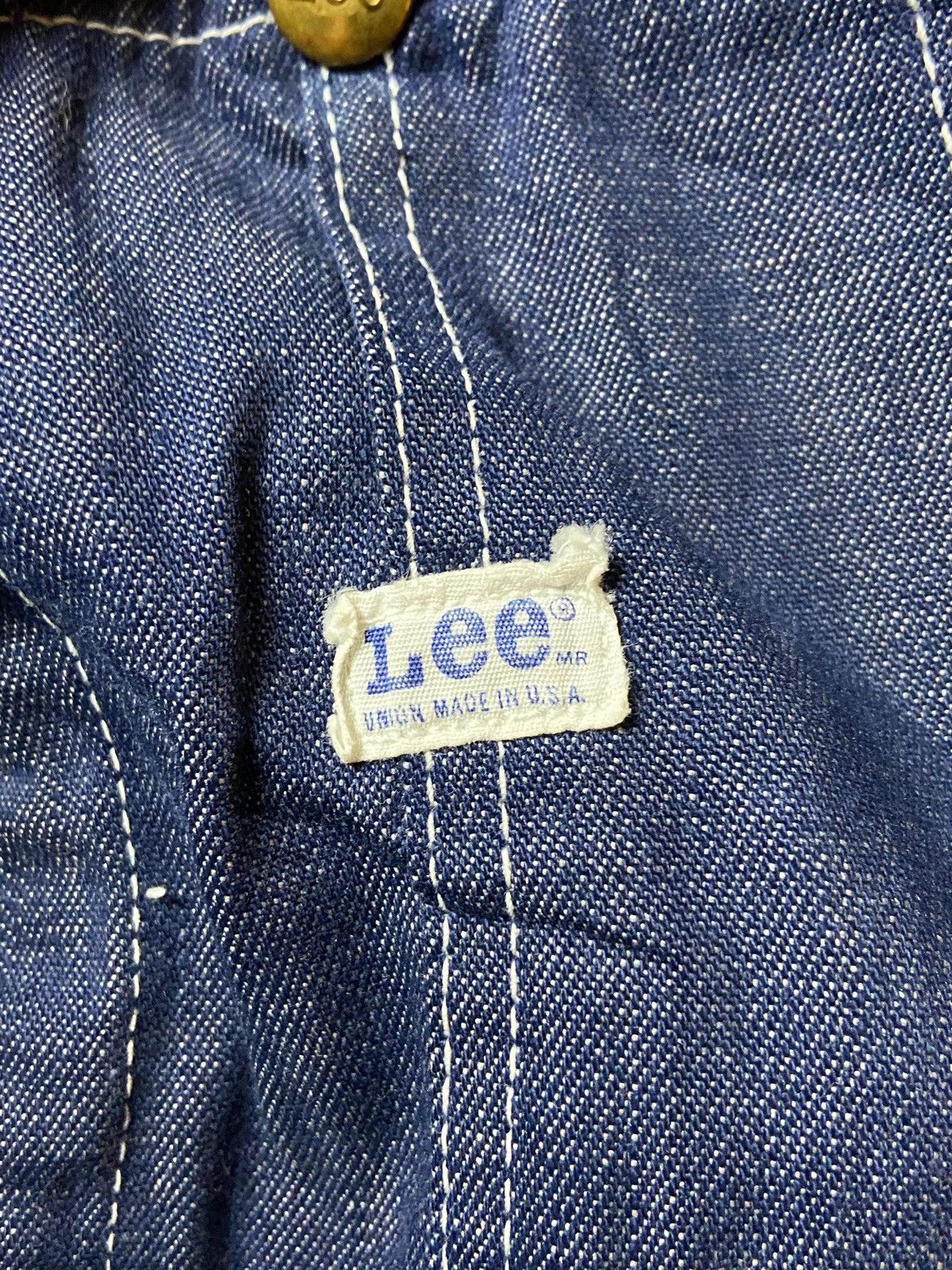 Japanese Brand × Lee × Vintage Vintage Lee Denim Overalls (121) Size US 31 - 7 Thumbnail
