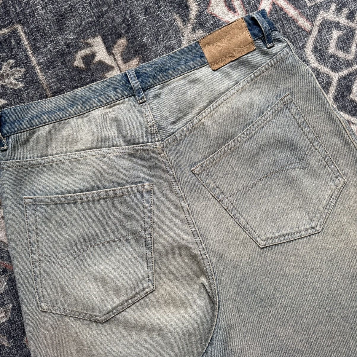 Balenciaga Balenciaga logo patch inside-out denim jeans M Size US 34 / EU 50 - 7 Thumbnail