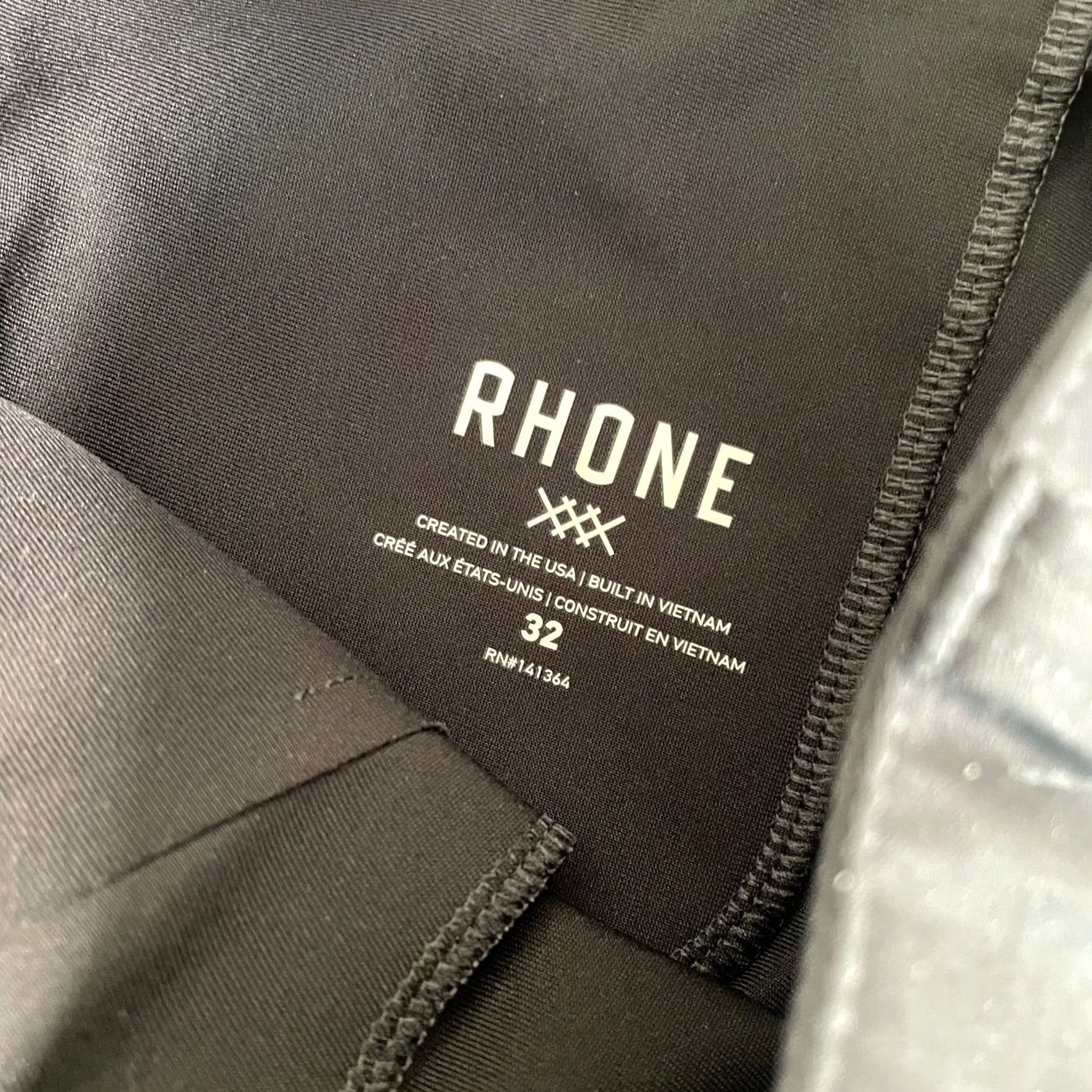 Rhone Rhone Commuter Pants Men 32x32 Black Slim Straight Stretch Casual Size US 32 / EU 48 - 3 Thumbnail