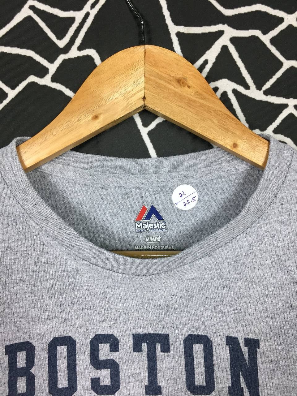 MLB × Majestic × Vintage Vtg Boston Red Sox Spell Out Logo American Sports Tee Size US M / EU 48-50 / 2 - 4 Thumbnail