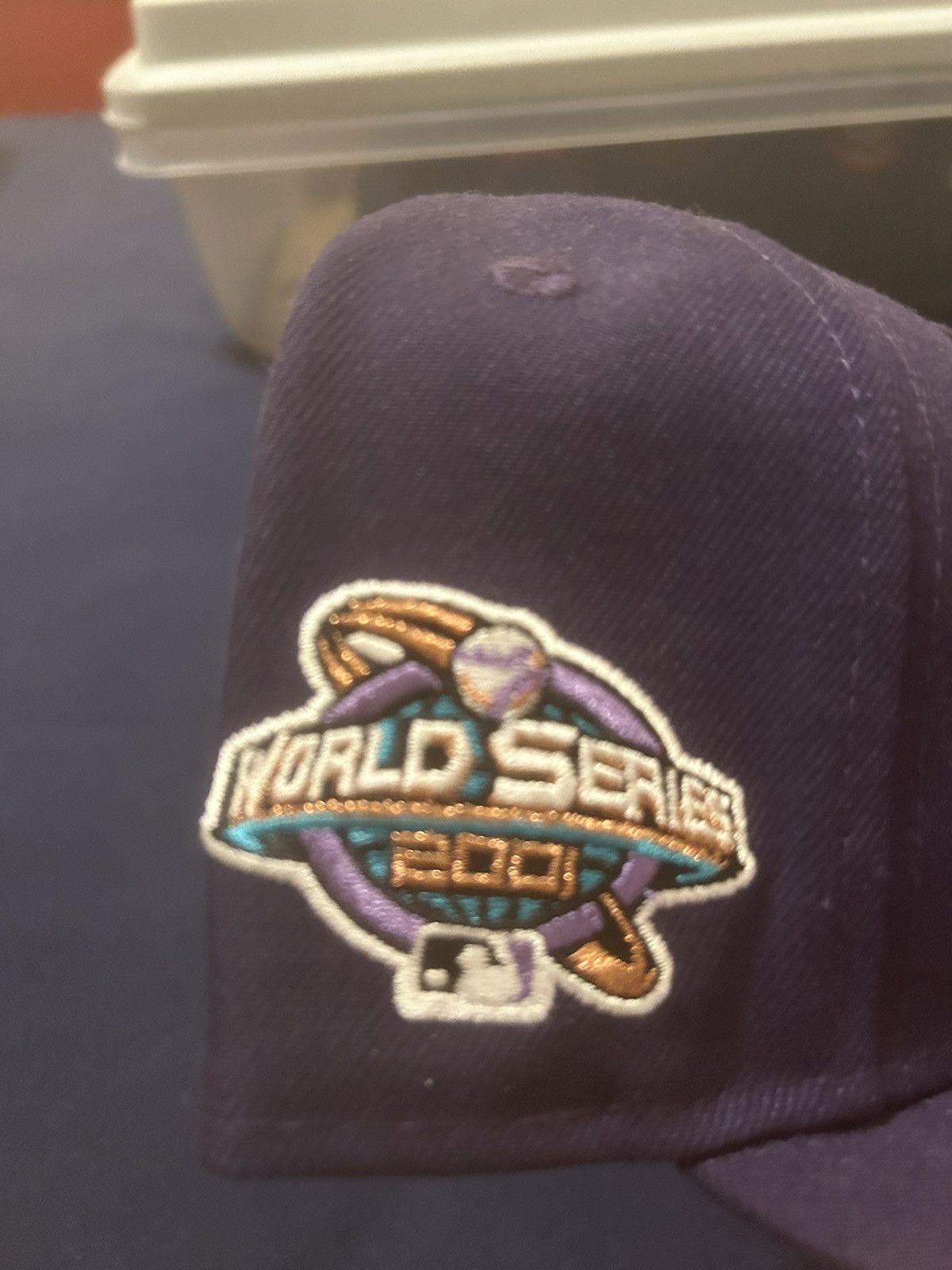 New Era Purple/Aqua Diamondbacks New Era Fitted Hat Size 6 7/8 Size ONE SIZE - 2 Thumbnail