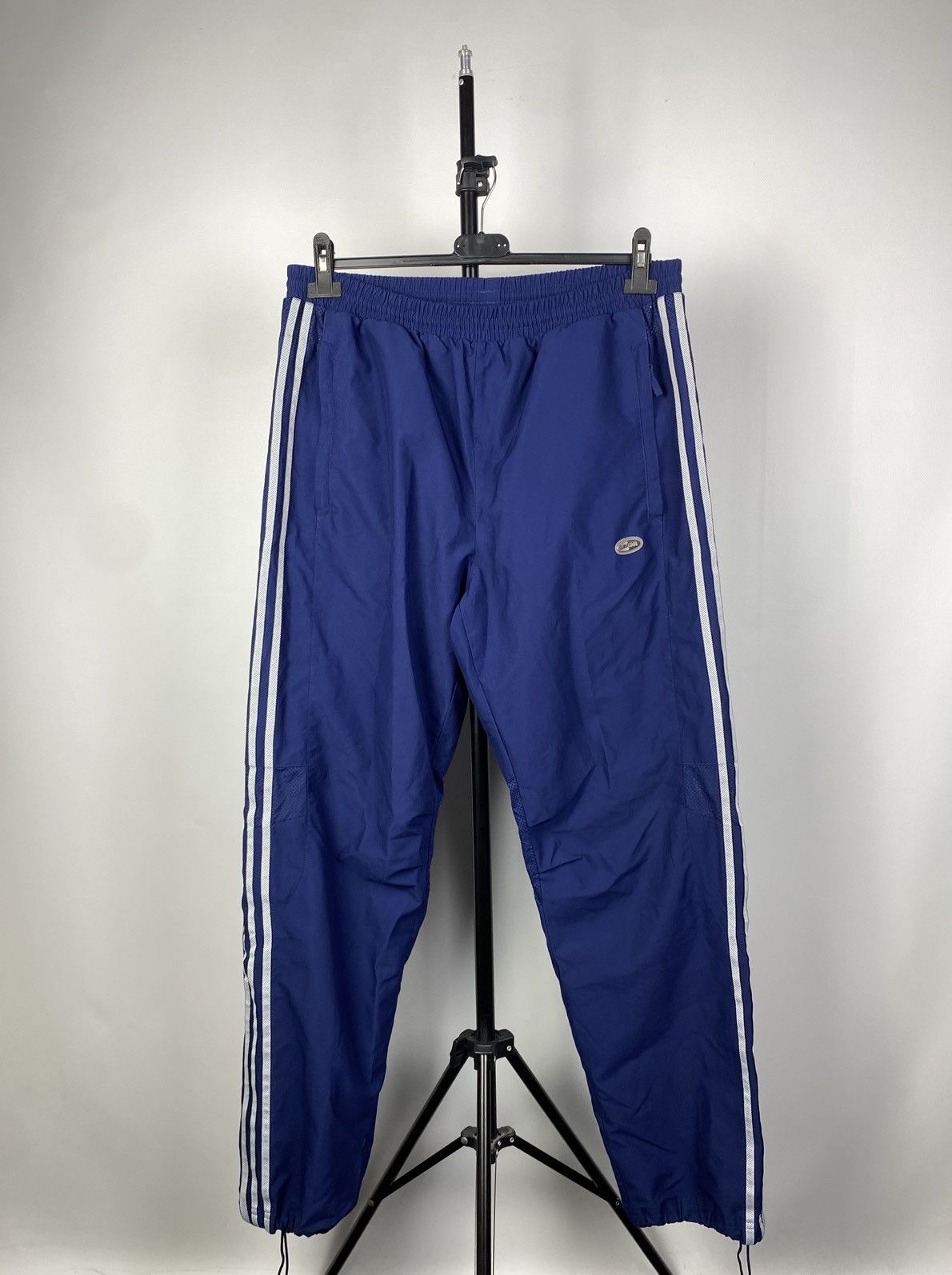 Adidas × Vintage Adidas Vintage nylon pants Parachute Drill Baggy Y2K M Size Size US 32 / EU 48 - 1 Thumbnail